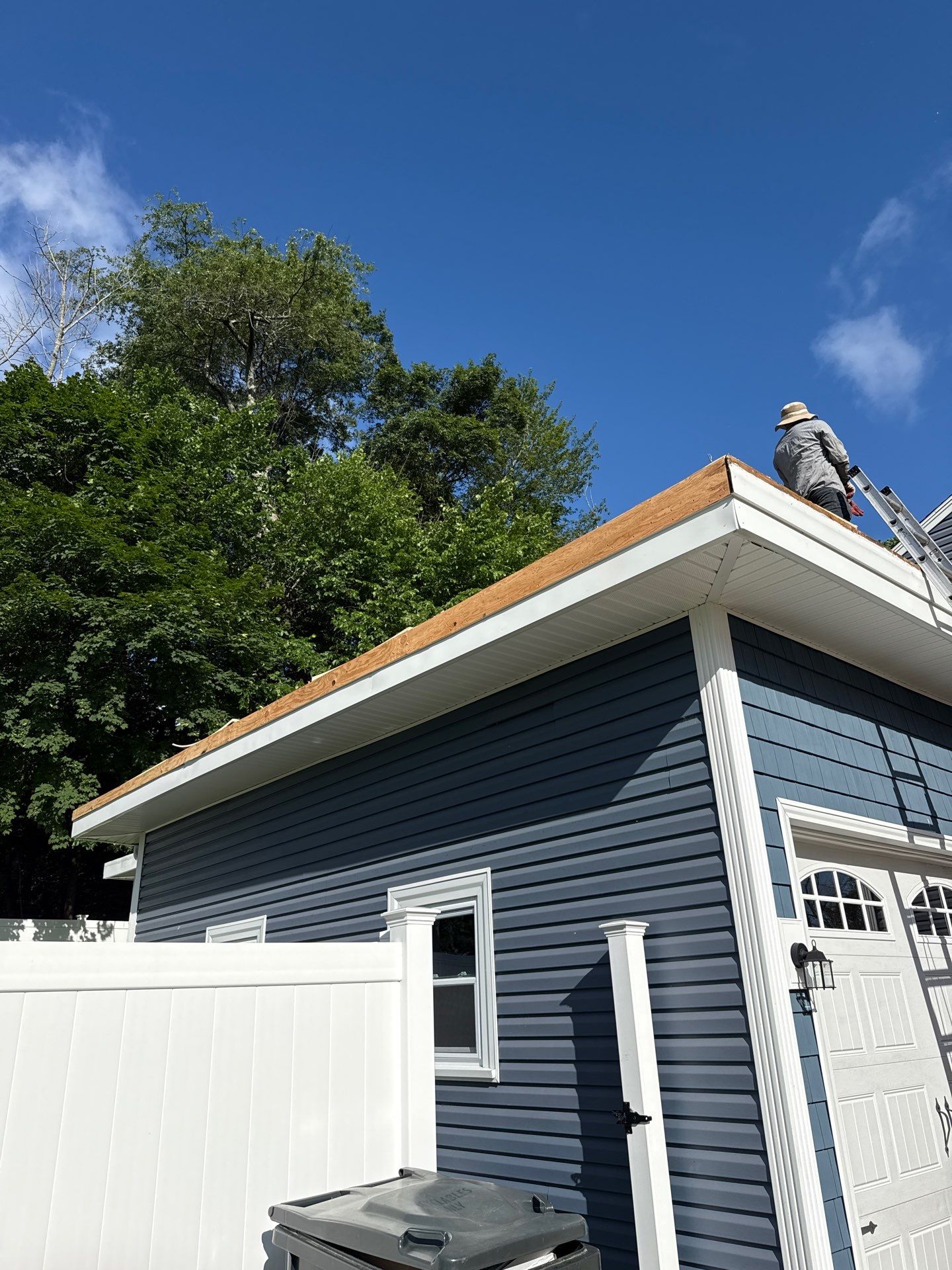EPDM Flat Roof Installation + Seamless Gutter Upgrade by Mighty Dog Roofing of Greater Middlesex County