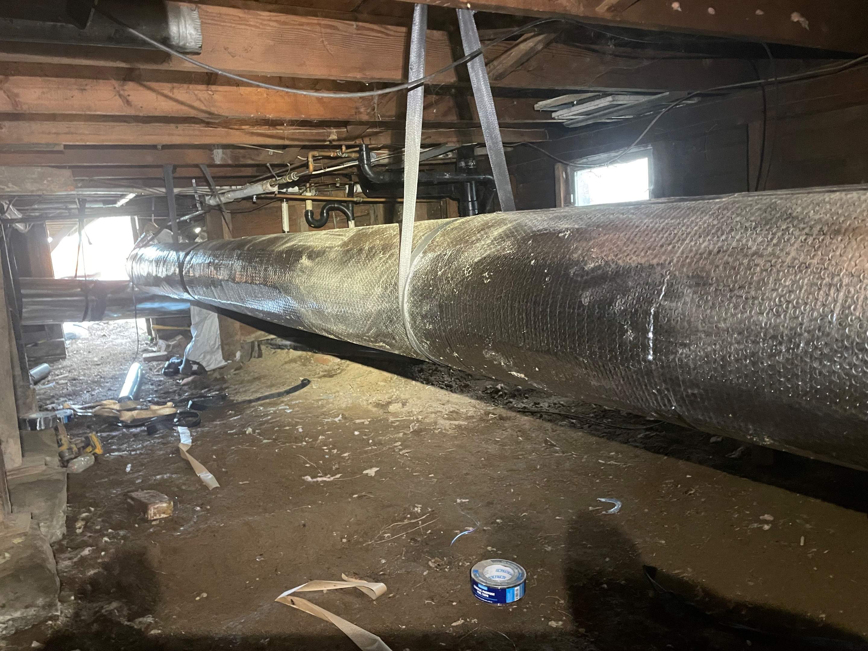 Crawlspace Transformation by Hausmeister Home Services INC