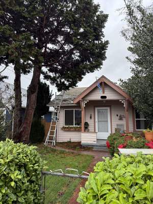 Residential Roof Repair in Progress in Bremerton, WA