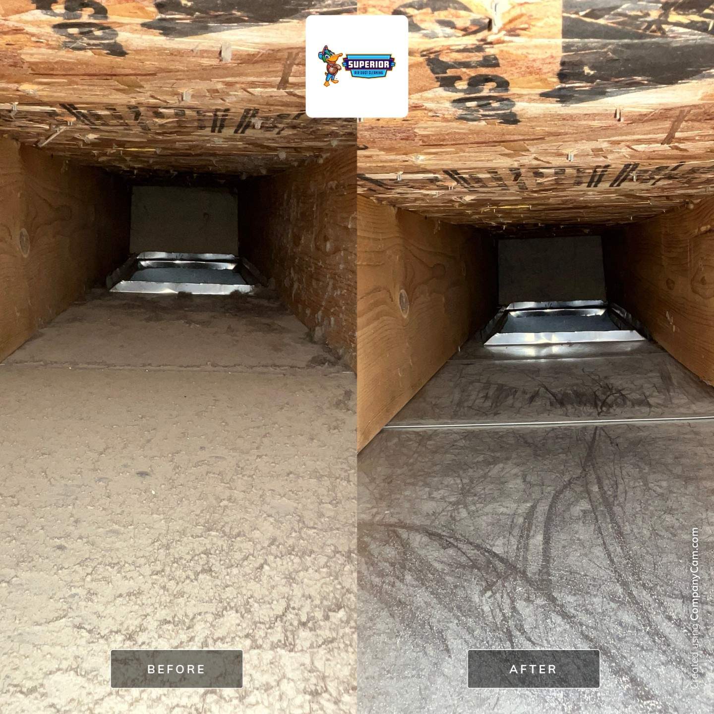 Air Duct Cleaning With a Vacuum Truck in Ellwood City, PA by Superior Air Duct Cleaning