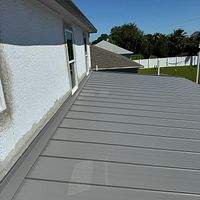 24ga 1" Nail-Strip Slate Gray  by Total Roofing System The Metal Roof Experts