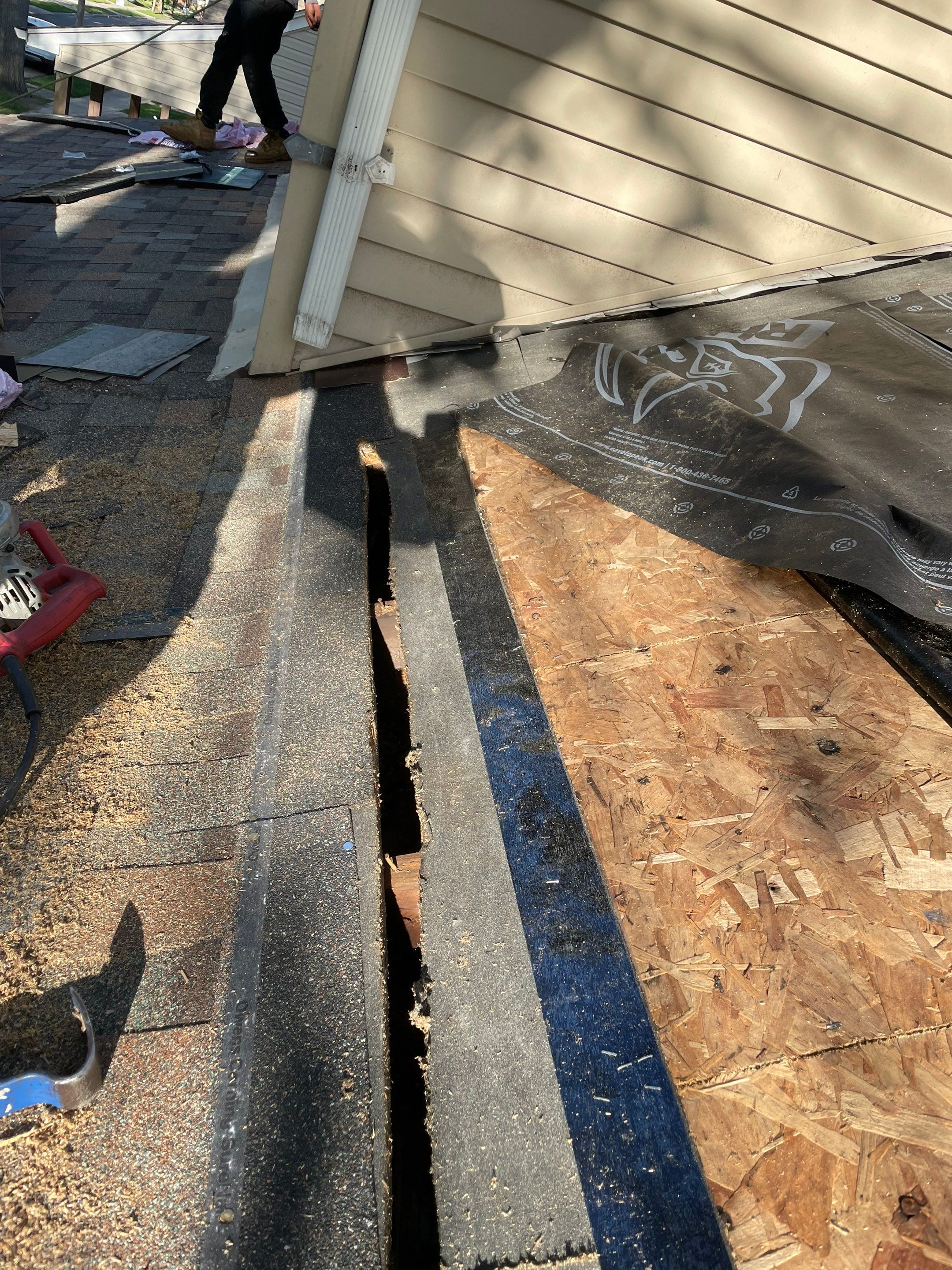 Project in Ferndale by Eave Roofing