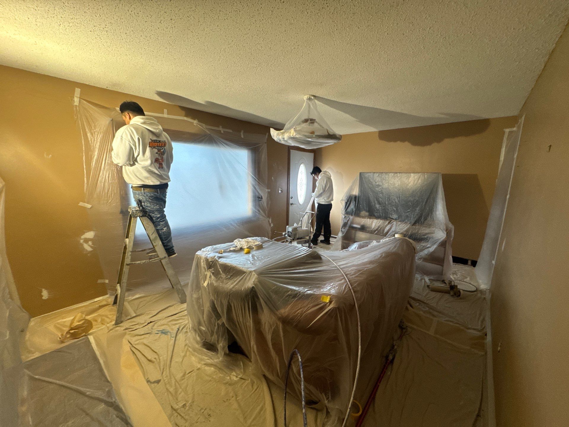 Repaint Walls and Ceiling by Midwest Paint LLC