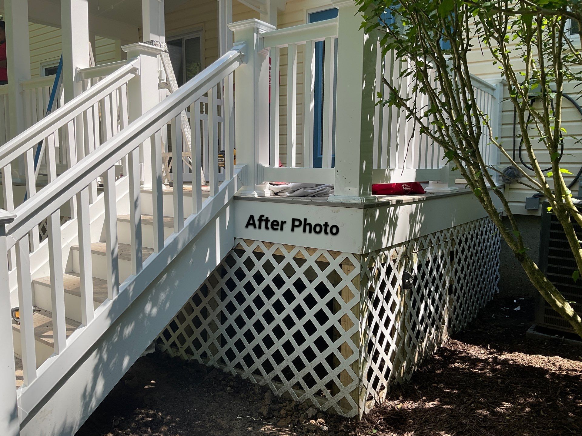 New Screen in cover porch  by Alpha Design Services