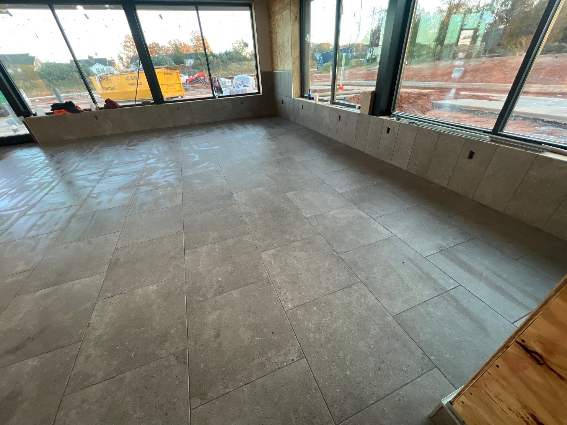 Project in Kannapolis, NC by Harrison Tile Company