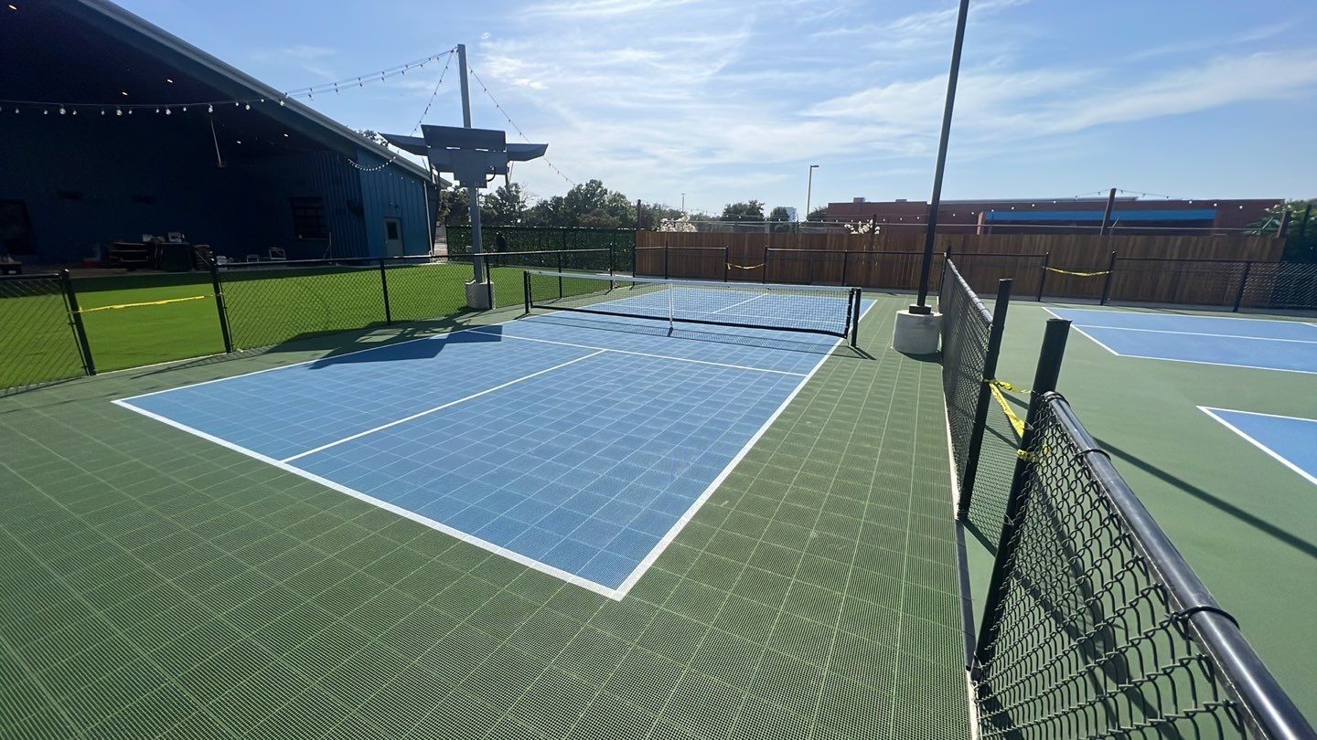 Bouldin Acres 2.0 Pickleball Courts by Sport Court Austin