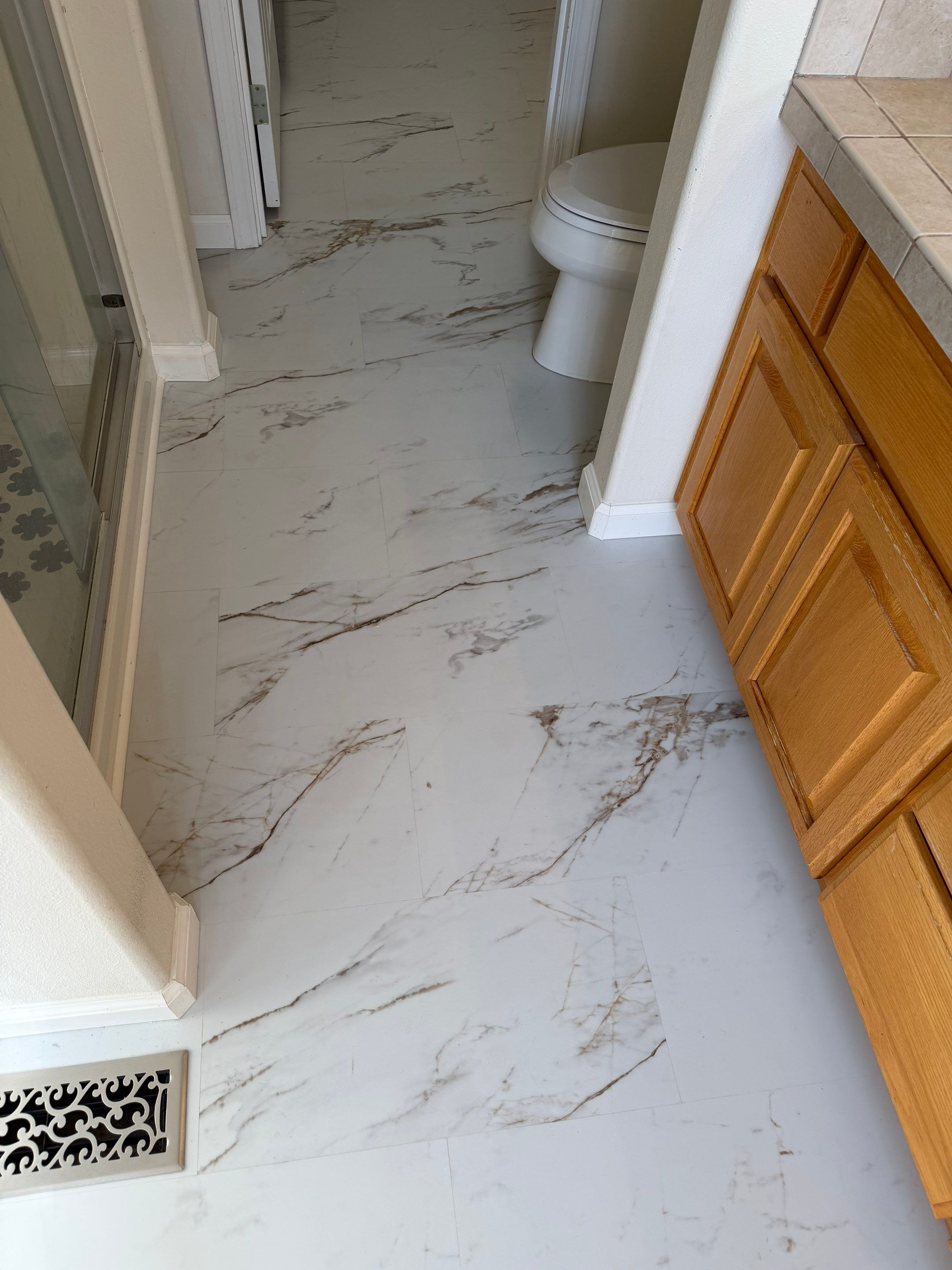 Luxury Vinyl Tile Installation by Handyman State LLC