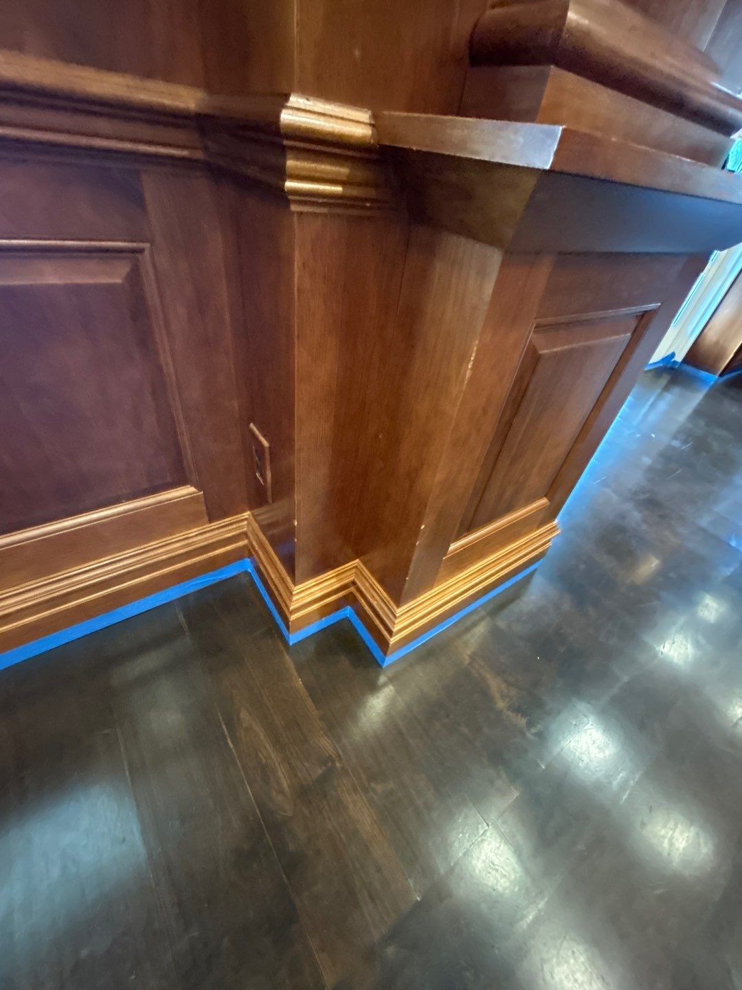Patriotic Boys' School Refinish  by Footprints Floors of Nashville