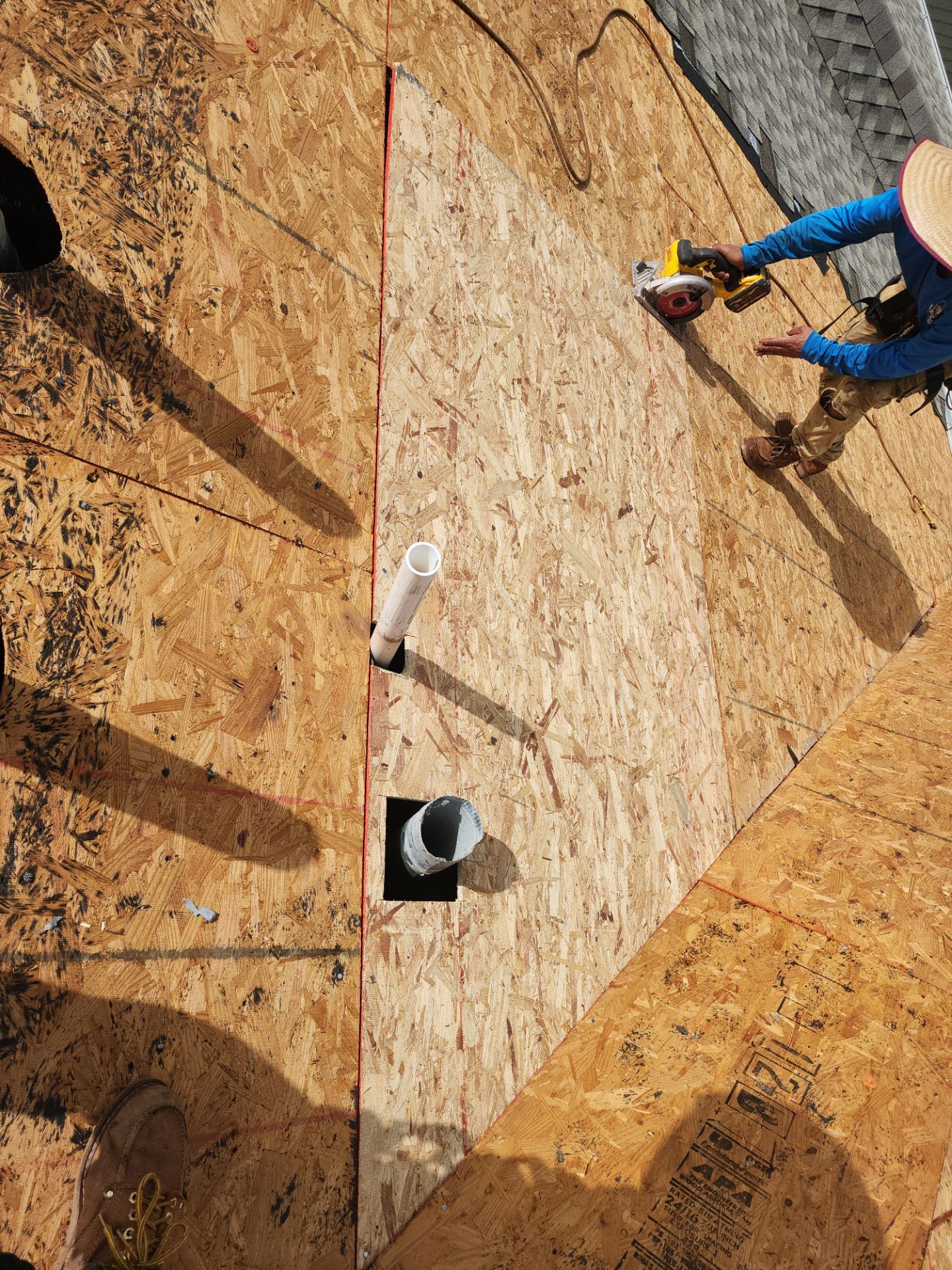 Residential Roofing Repair using Owen's Corning Duration (Lifetime) Shingles by Roof Repair Company