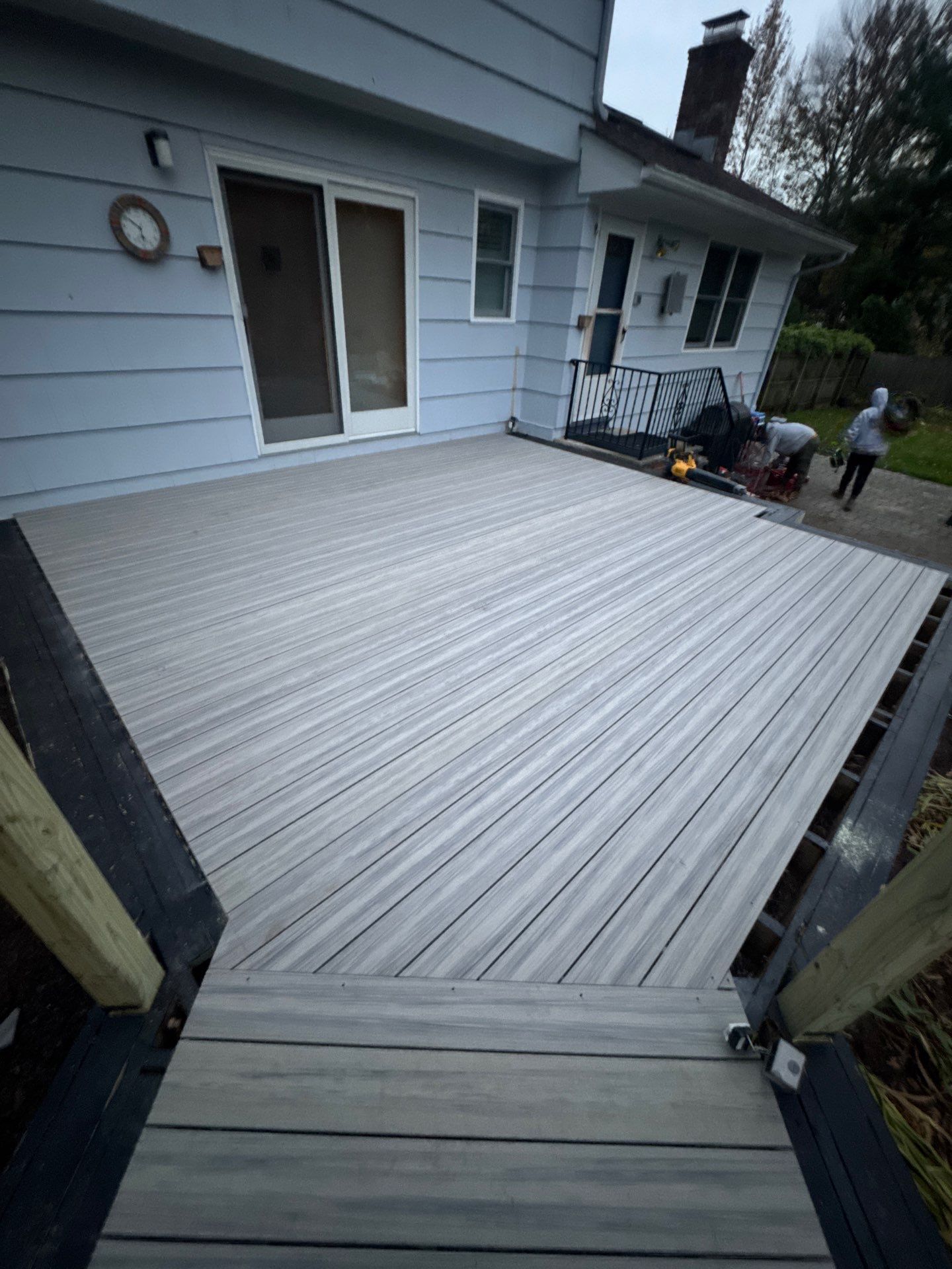 Deck Resurface and New A-Frame Roofing by deck guardian