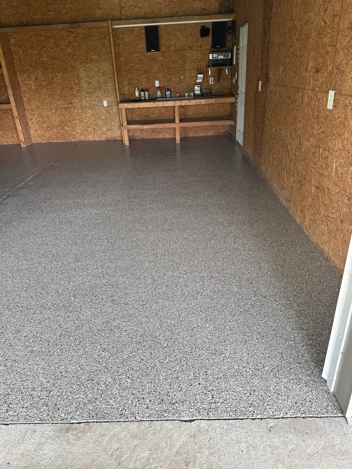 Garage Floor Coating using Creekbed by My Garage Floor Guys