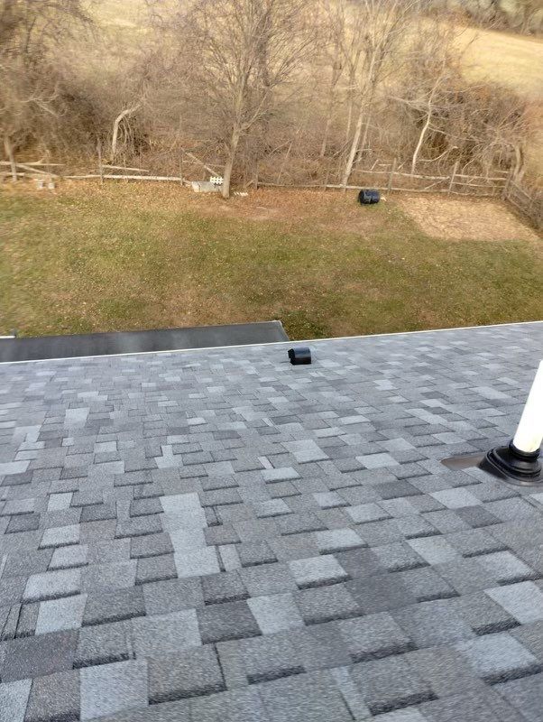 Residential Roofing Installation using Atlas Pinnacle Pristine Coastal Granite Architectural Shingles by Frederick Roof Repair