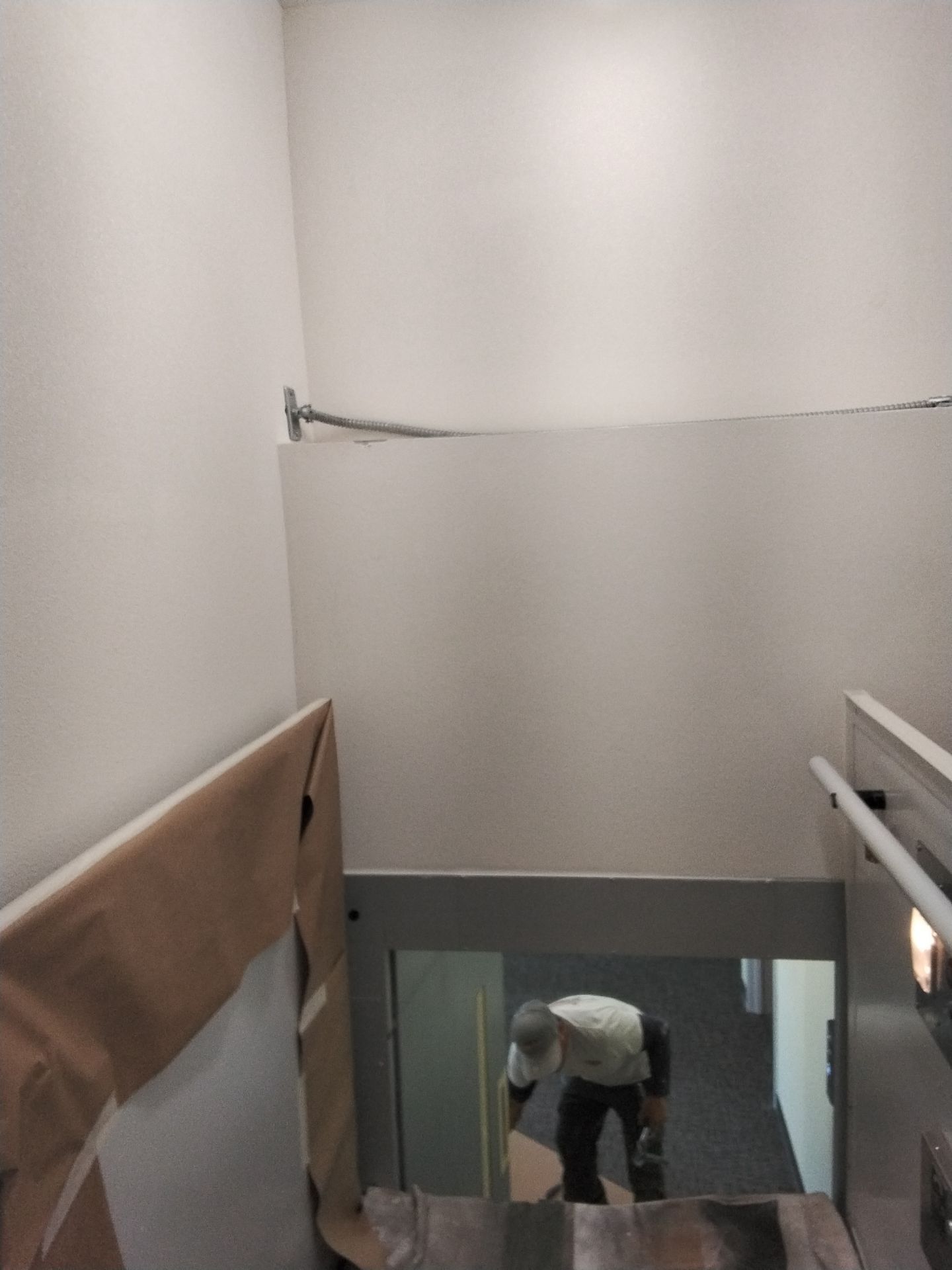 Interior Stairwell Transformation – Before & After by Midwest Paint LLC