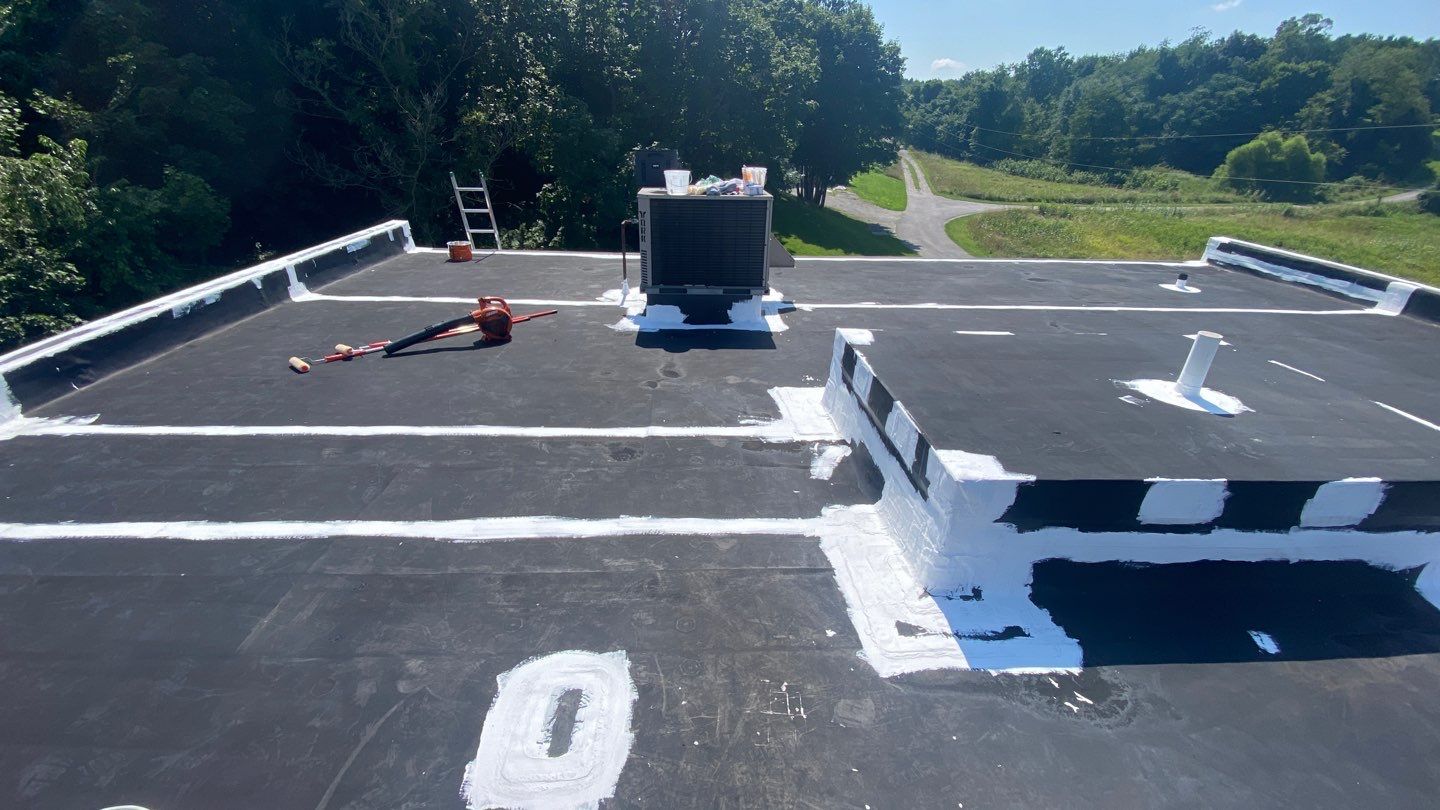 Silicone Roof Coating in Manchester, MD • Premier Dental by Seipp Roofing, LLC