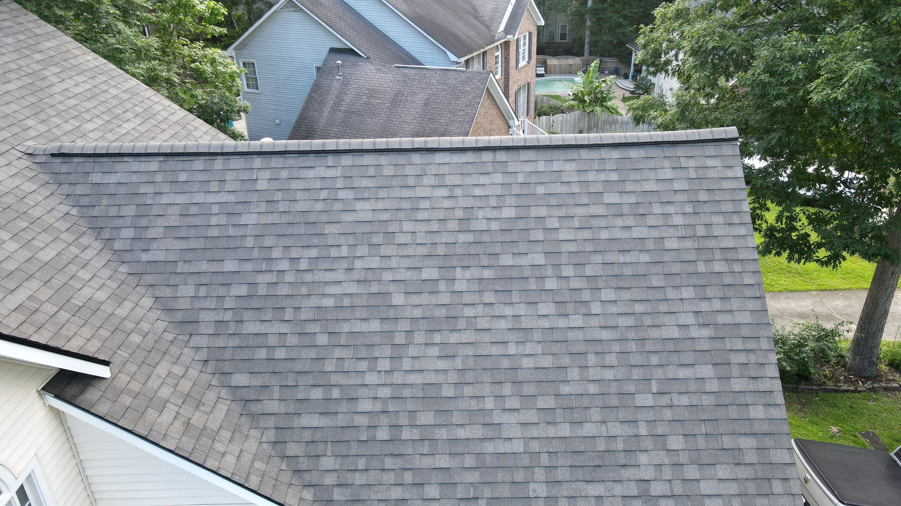 Residential Roofing Installation using Owens Corning Oakridge- Driftwood by Indigo State Roofing
