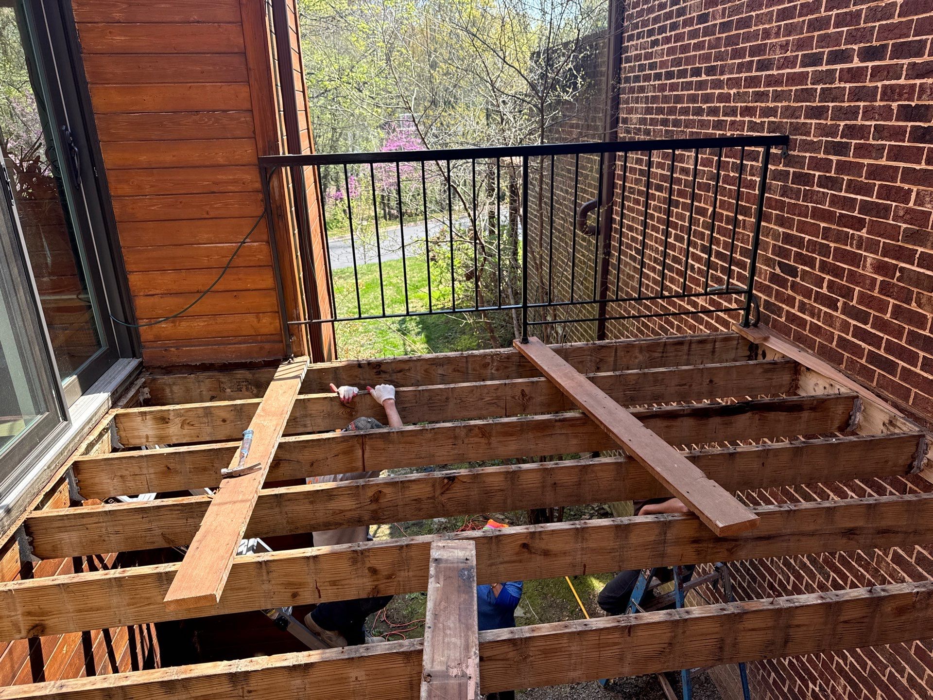 Deck Repair and Railing Upgrade in Reston, VA by Deck Guru