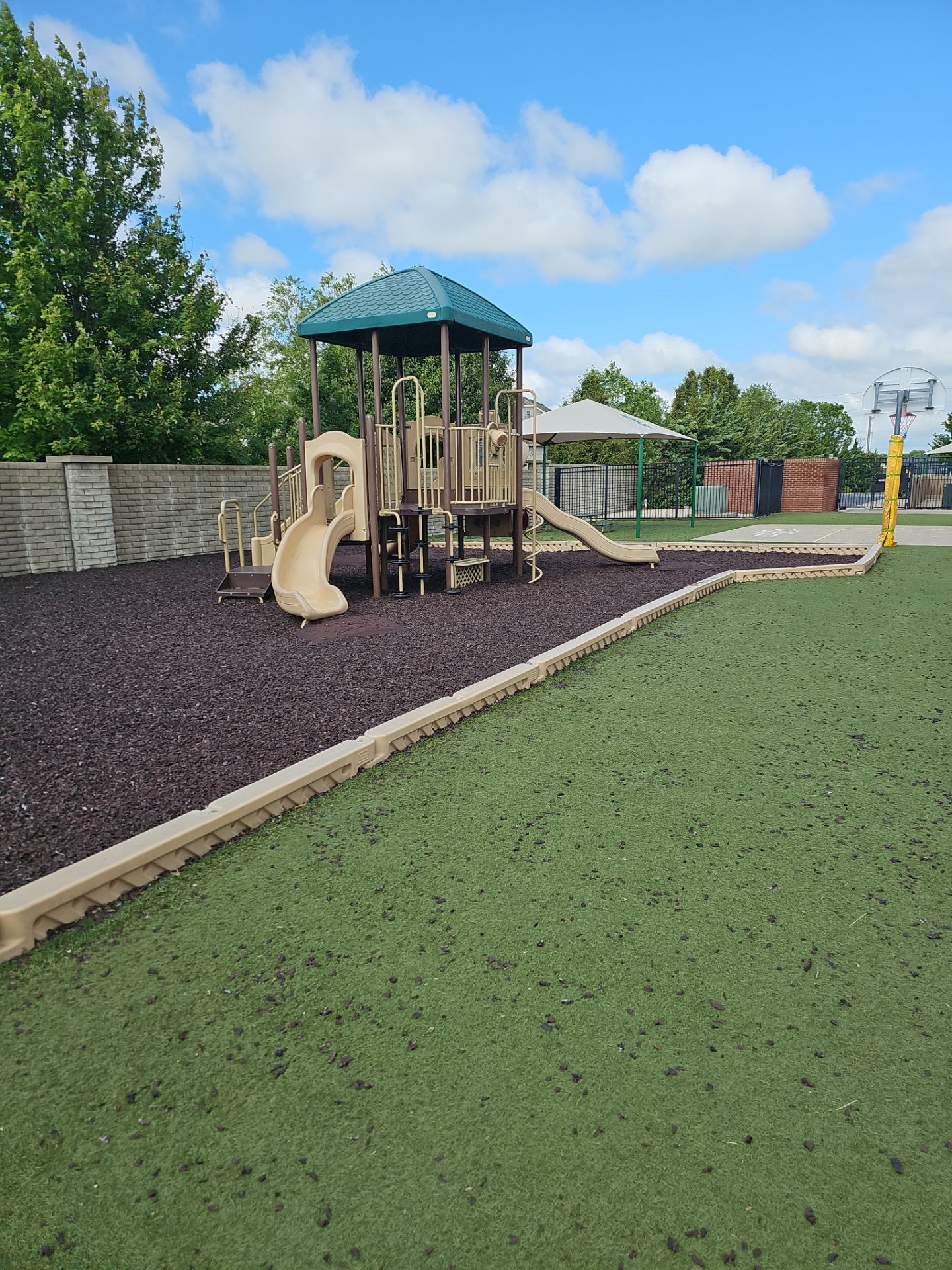 Primrose of East Wichita Daycare Playground Renovation by Southwest Greens Midwest