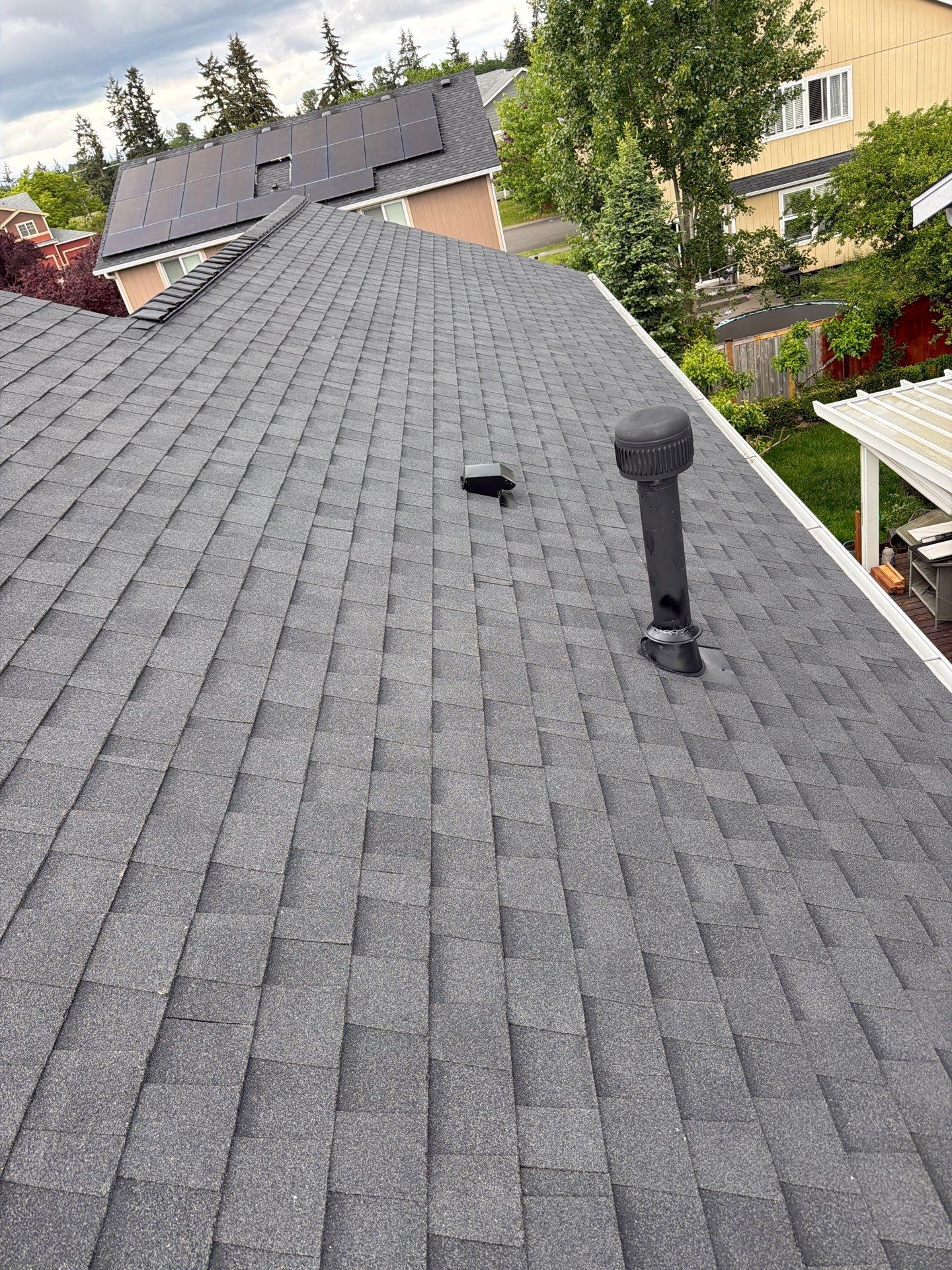 Residential Roofing Installation using GAF HDZ Shingles by Roofing Formula LLC
