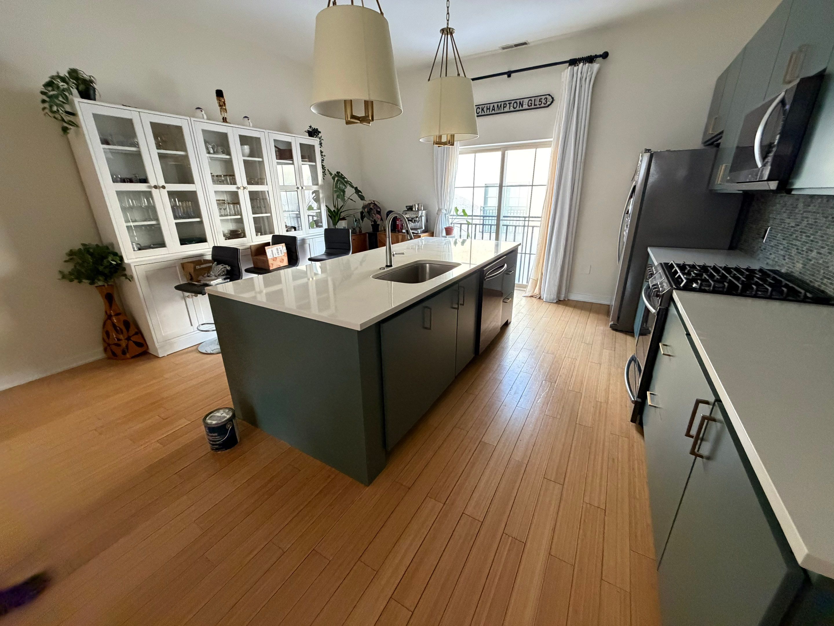 A Smooth, Modern Cabinet Transformation by Groovy Hues