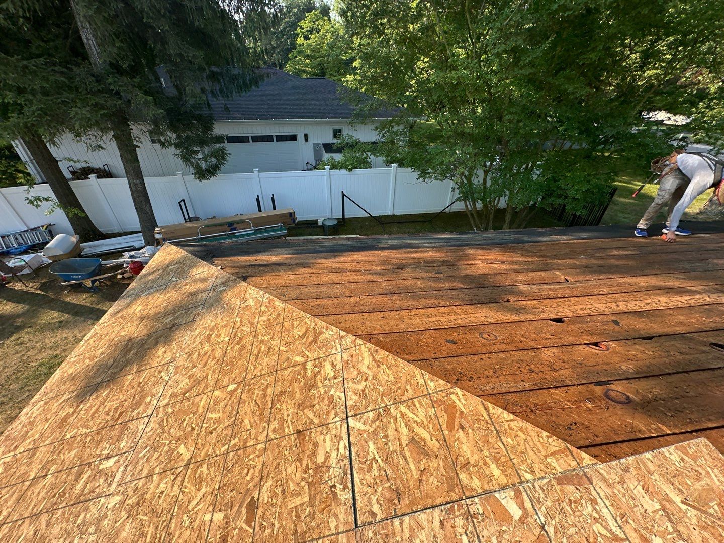 Large Deck Screened in Porch Project by Bec Construction Llc