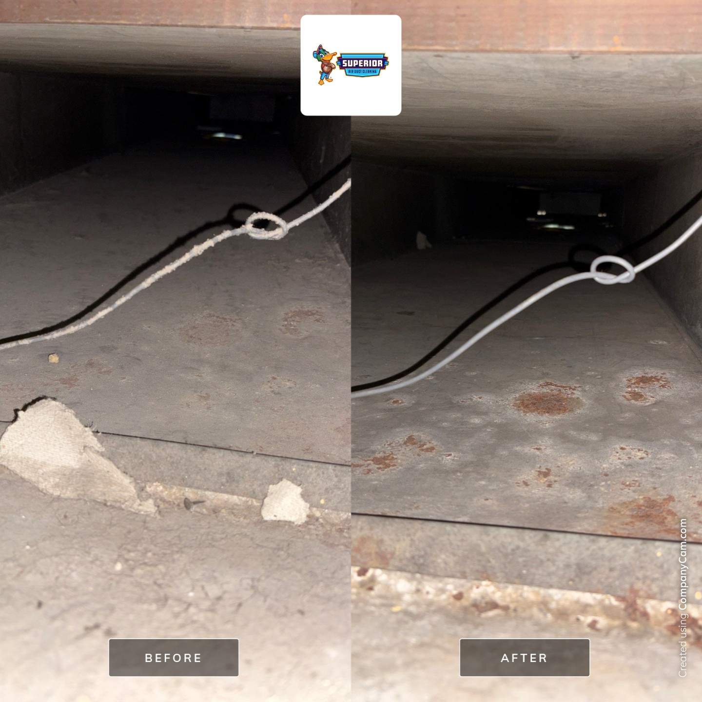 Air Duct Cleaning With a Vacuum Truck in Boardman, Ohio by Superior Air Duct Cleaning