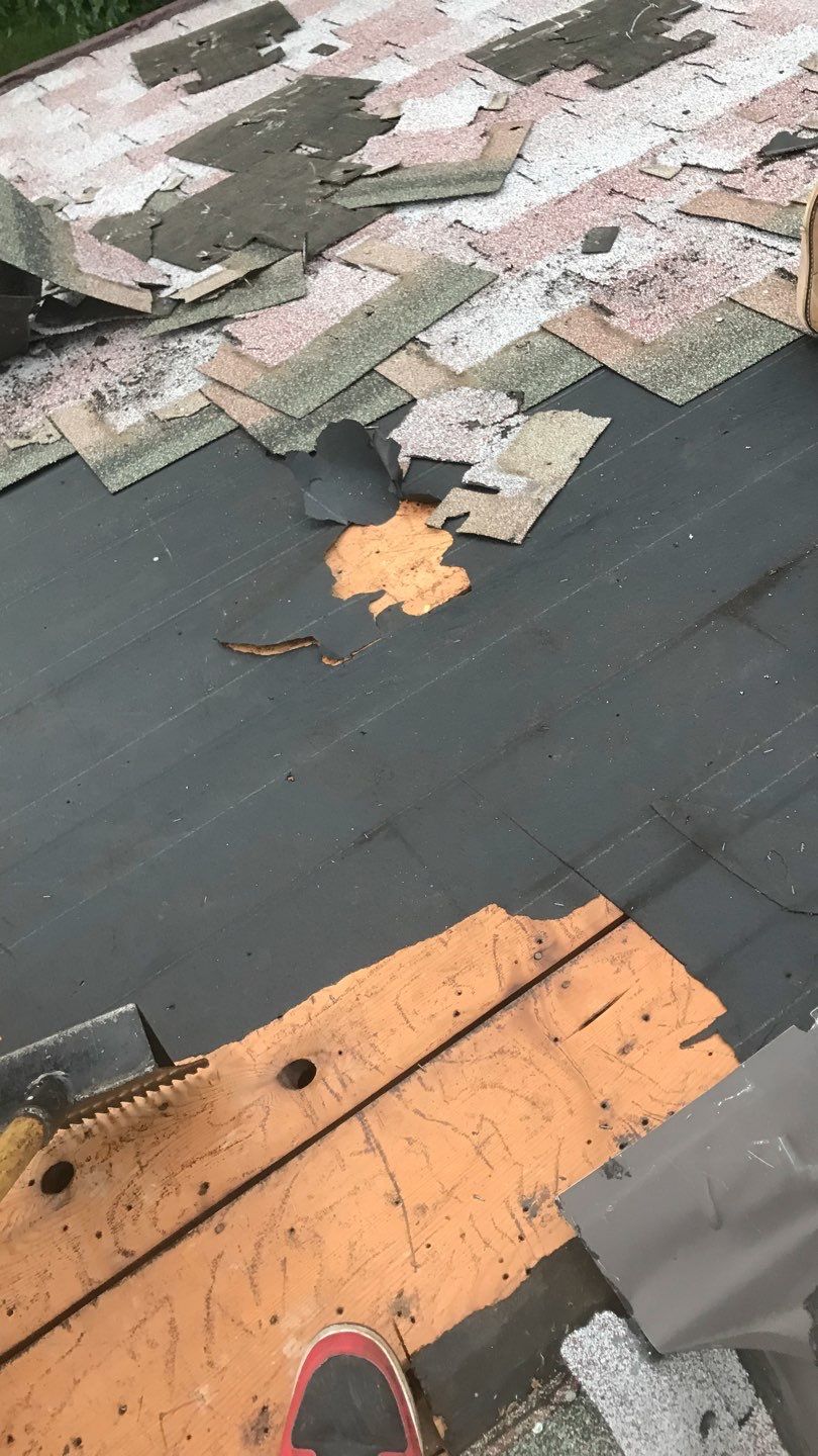 Residential Roof Replacement using Owens Corning Duration, Colonial Slate by Absolute Roofing and Construction