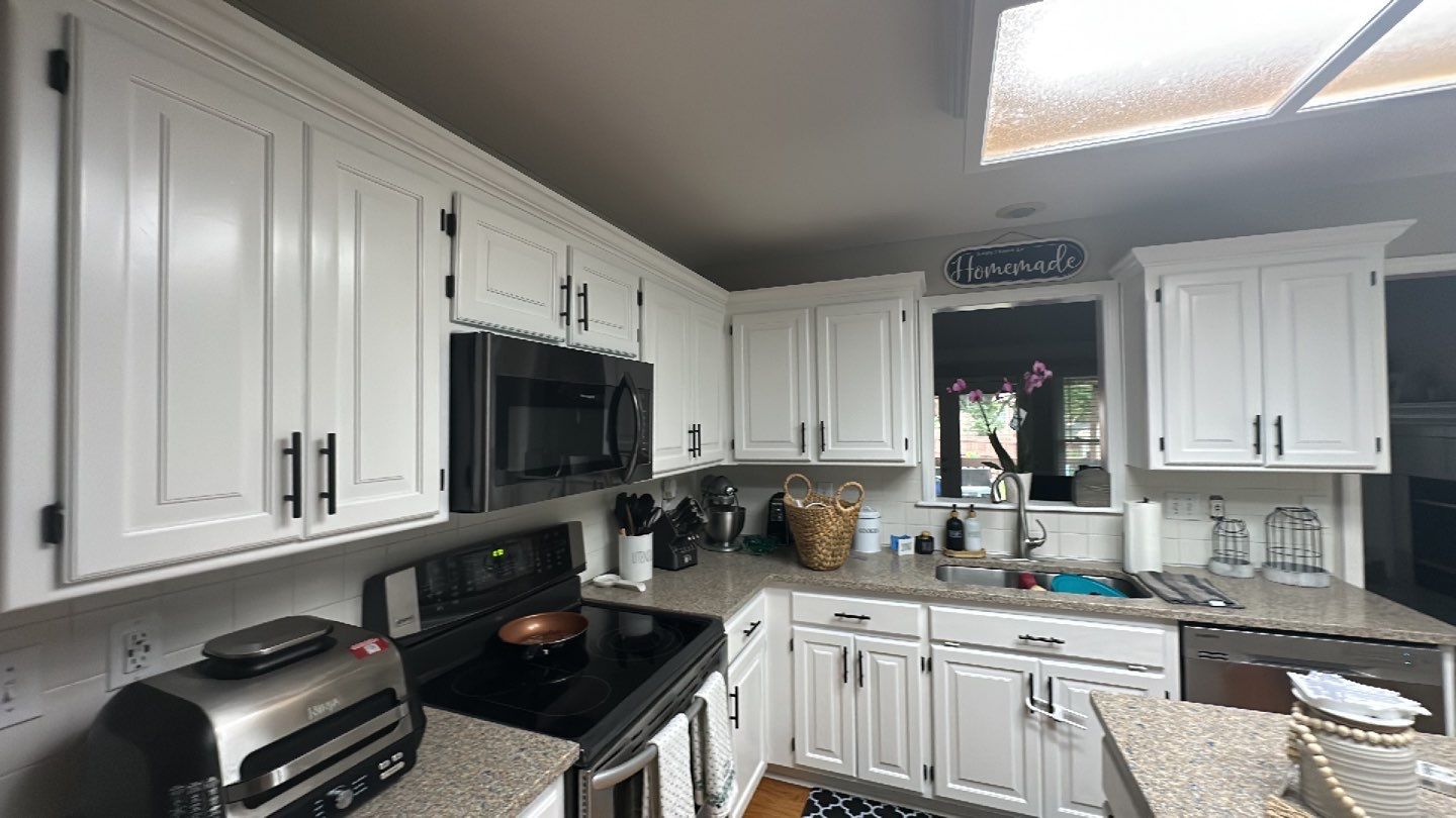 Cabinet Repaint and Interior Repaint by Kevin Turner Painting