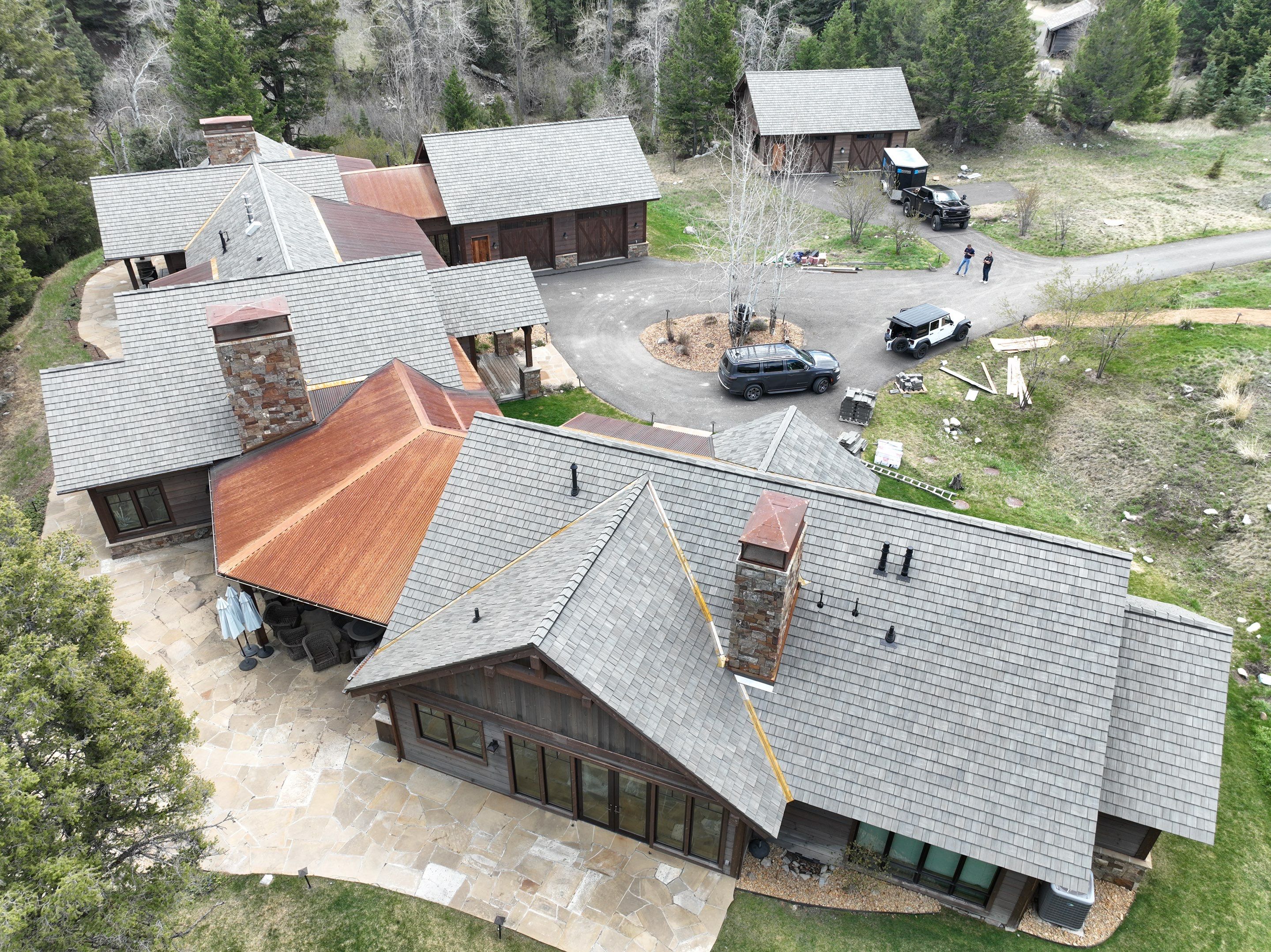 Brava Shake - Lake Forest Install  by Montana Roofing Solutions