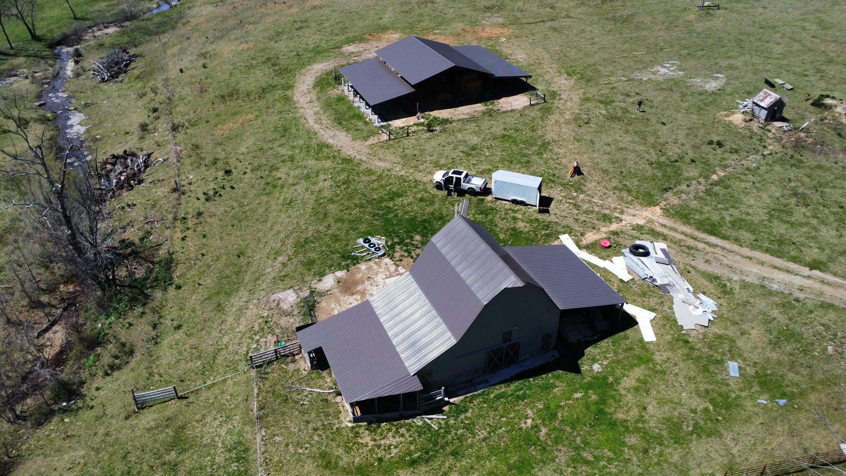 Metal Roof Replacement - 29 Gauge Panel Loc-Plus Metal - Color Burnished Slate  by Titan Commercial & Residential Roofing 