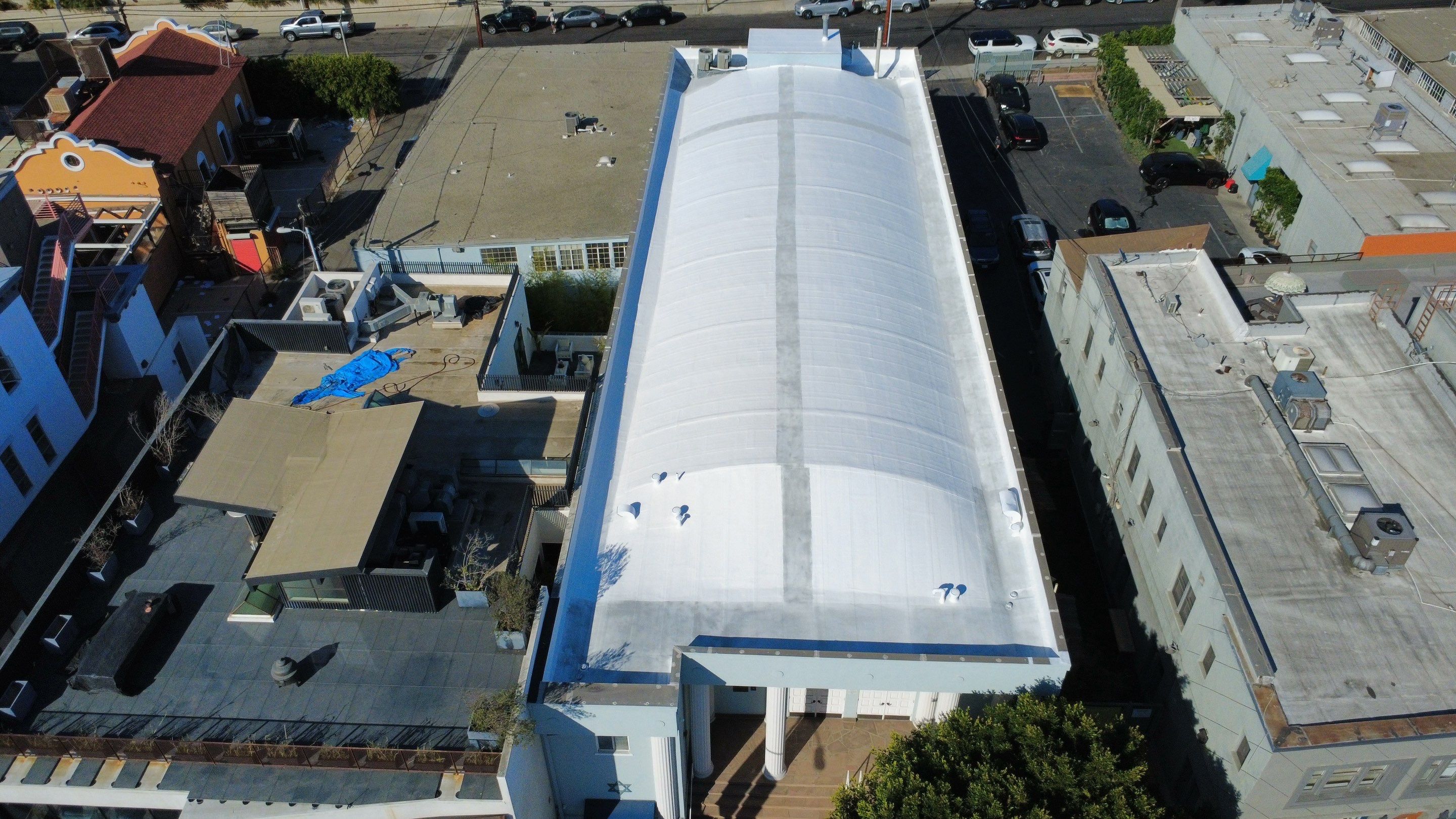 Commercial Cool Roof System  by Hull Brothers Roofing