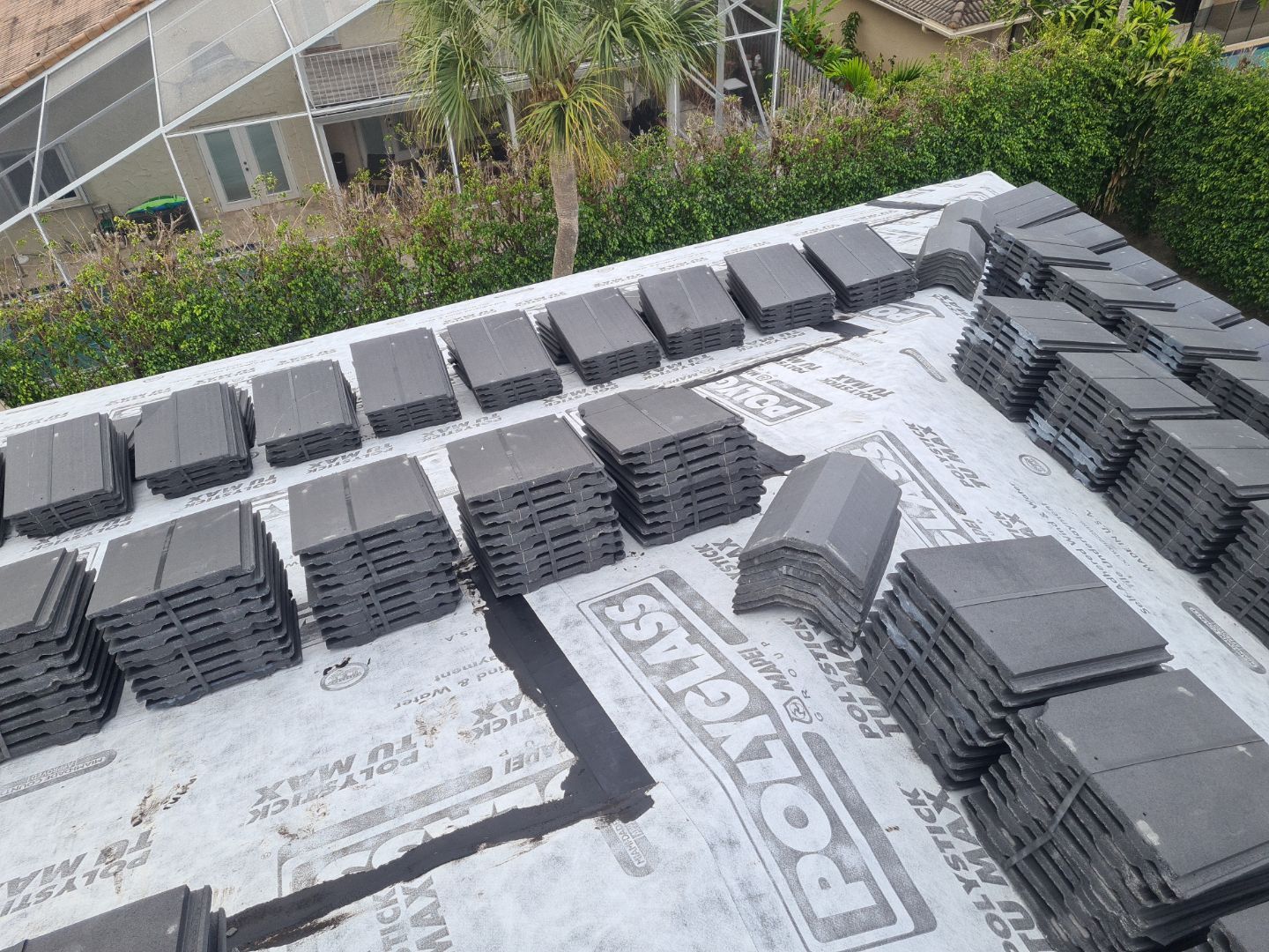 Residential Roofing Installation using Eagle Roofing Tile by BLUES BROTHERS ROOFING