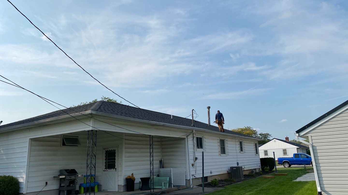 Residential Roofing Installation using GAF Timberline HDZ Charcoal by Nitro Roofing and Construction
