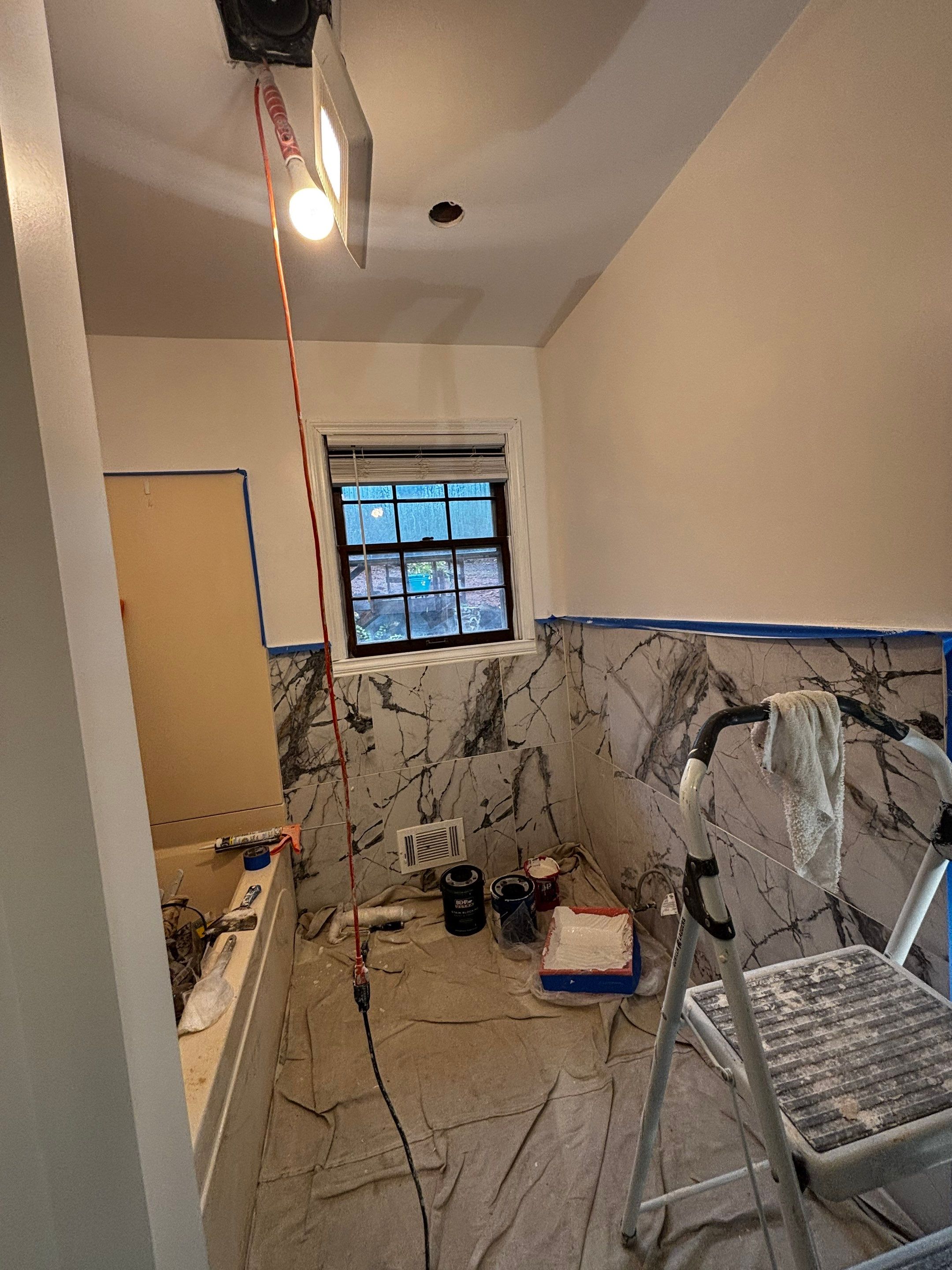 Hall bathroom renovation by Prudencio