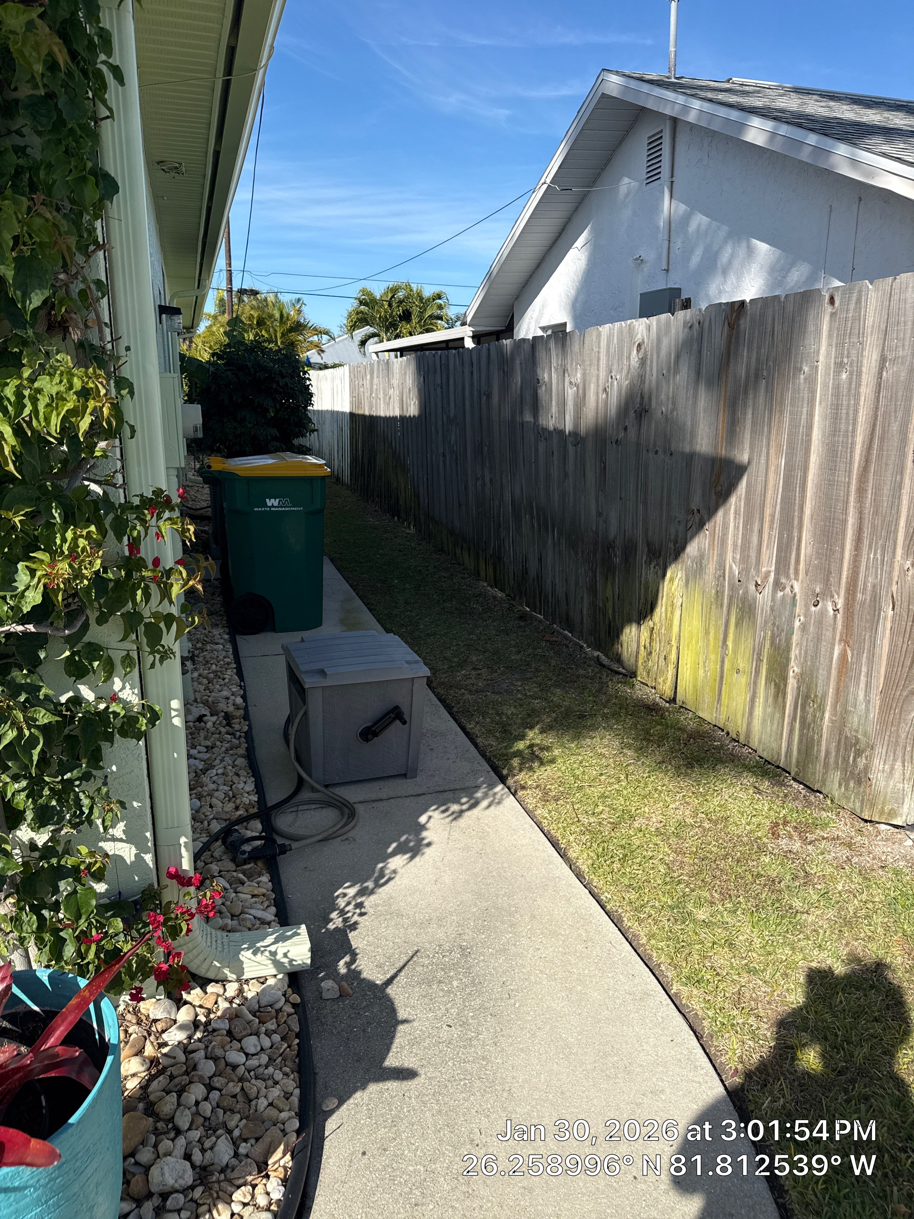 White Vinyl Privacy Fence and Gate Installation in Naples by True Fence LLC