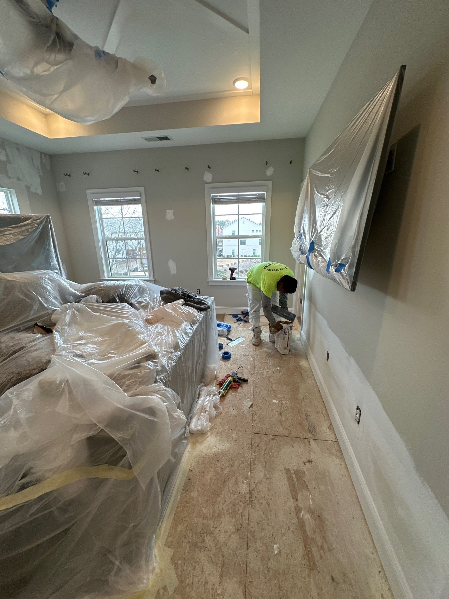 Interior Project in Roswell by Atlanta's Paint Doctor