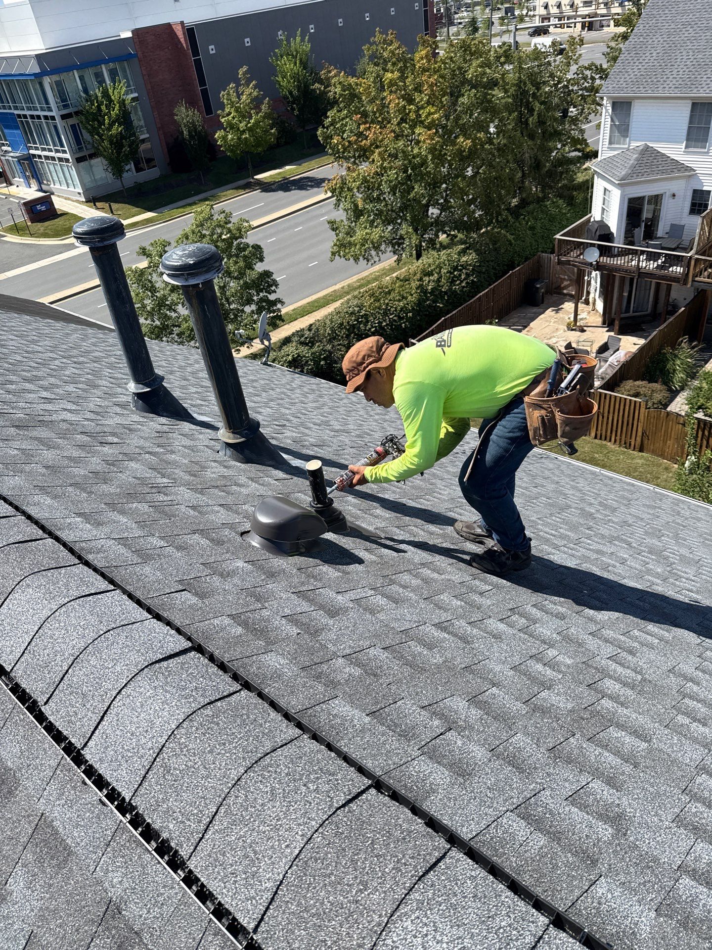 Sterling: Residential Roof Replacement with CertainTeed Landmark in Granite Gray  by RM Banning, Inc.