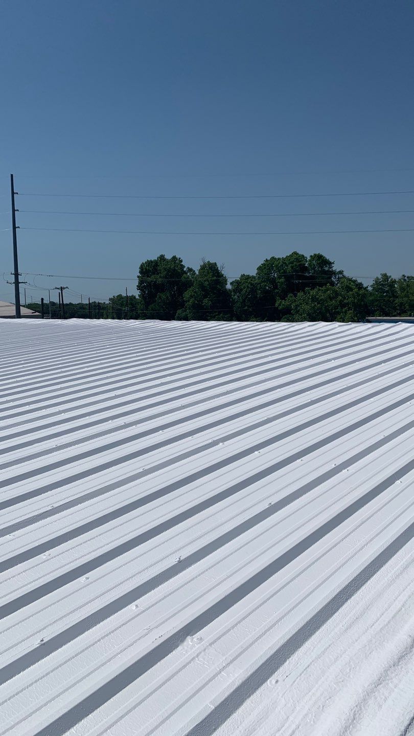 Foam & Metal Roof Restoration – Thermo Sensors (Garland, TX) by All Star Roofing LLC