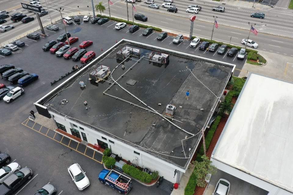 COMMERCIAL REROOF GAF TPO EVERGUARD 60 MIL SMOOTH WITH 1-1/2" INSULATION by Earl W. Johnston Roofing