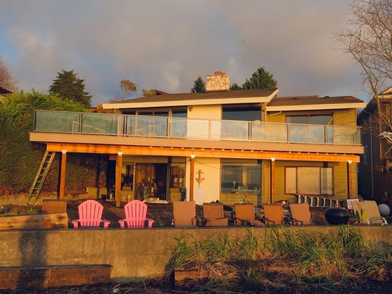 Fauntleroy Ferry Deck  by Alki deck builders 