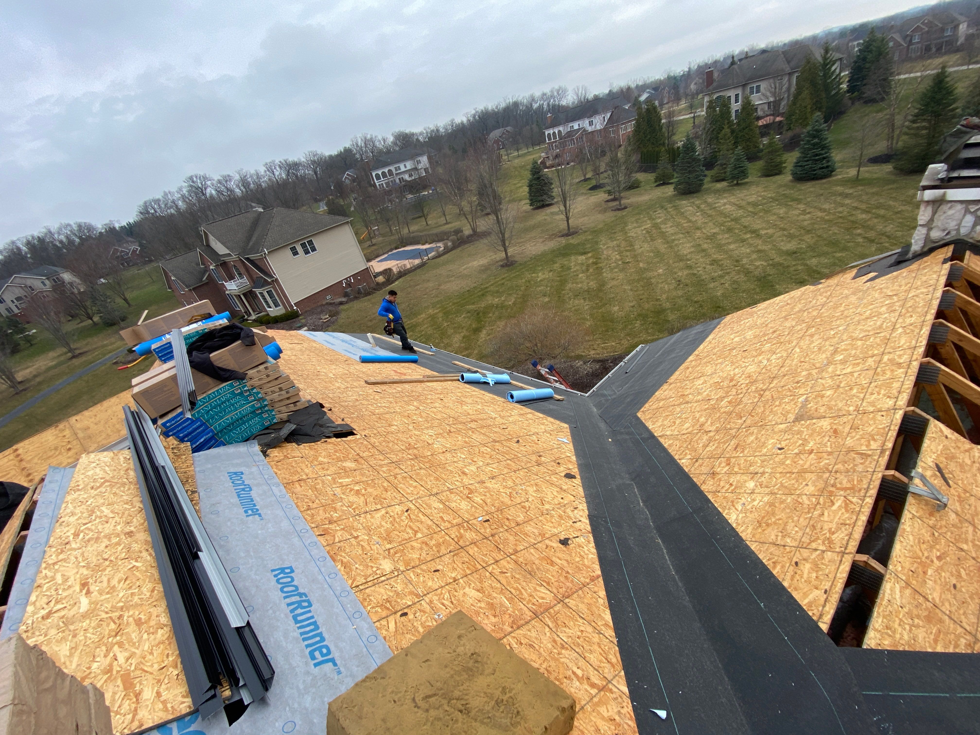 Roof Replacement using CertainTeed Landmark by 180 Contractors