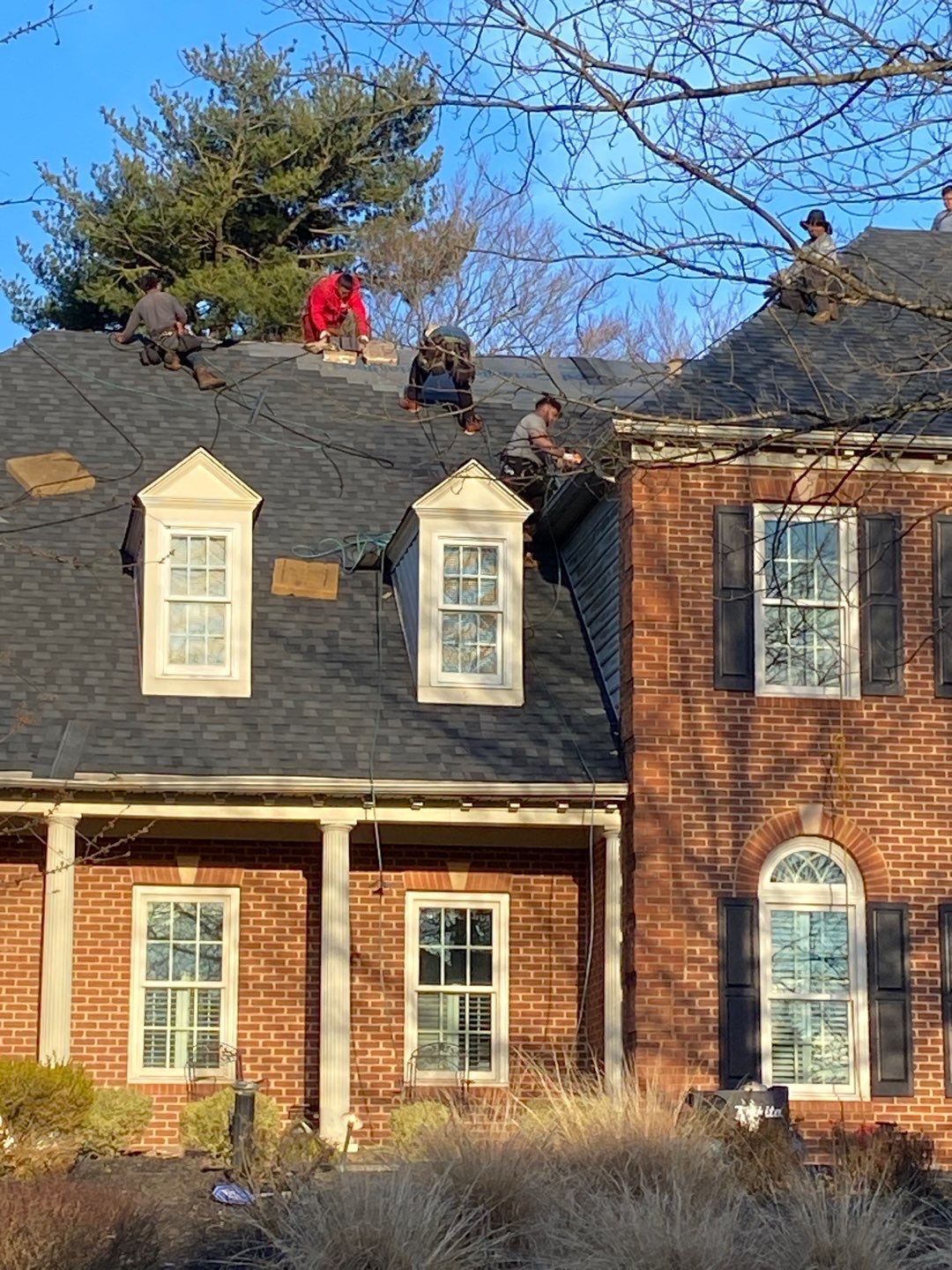 New Roof Installation & New Gutters and downspouts  by Alpha Design Services