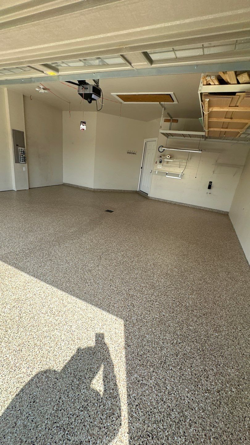 Porch + Walkway + Garage Project in Renfrew by Floors in a Day, Inc