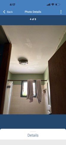 Townhome Ceiling Damage in Decatur, GA by PGP Surface Solutions, LLC