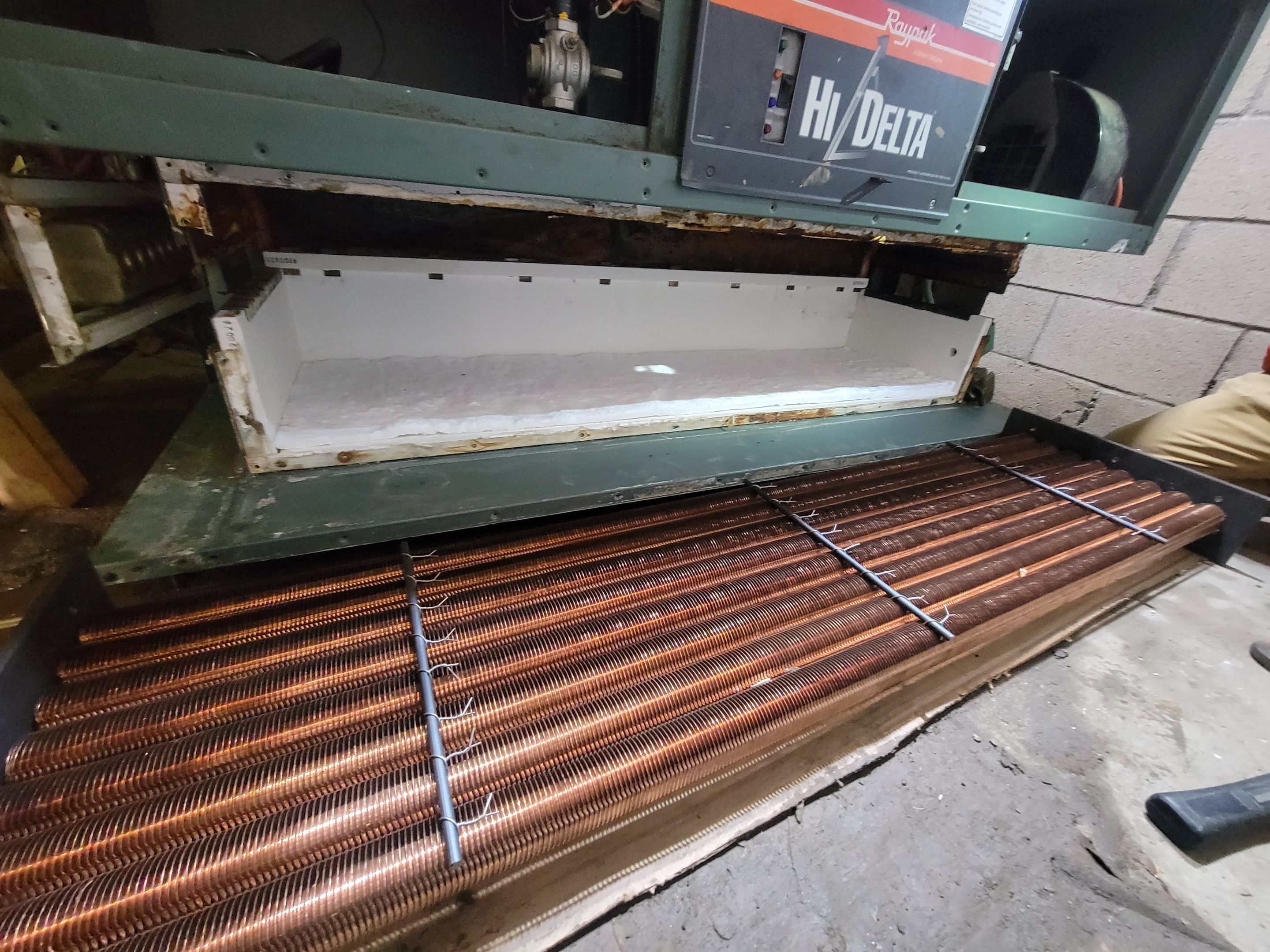 Boiler Tube Bundle leaking by Professional Plumbing Inc