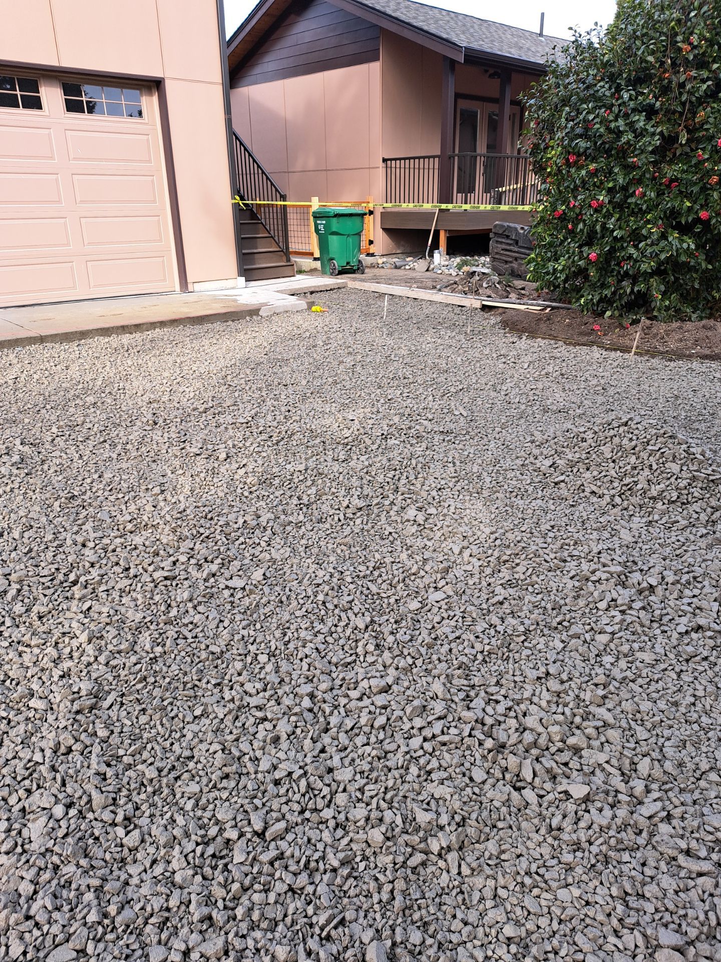 Ron | Pervious Concrete Driveway  by Jireh Asphalt & Concrete Inc 