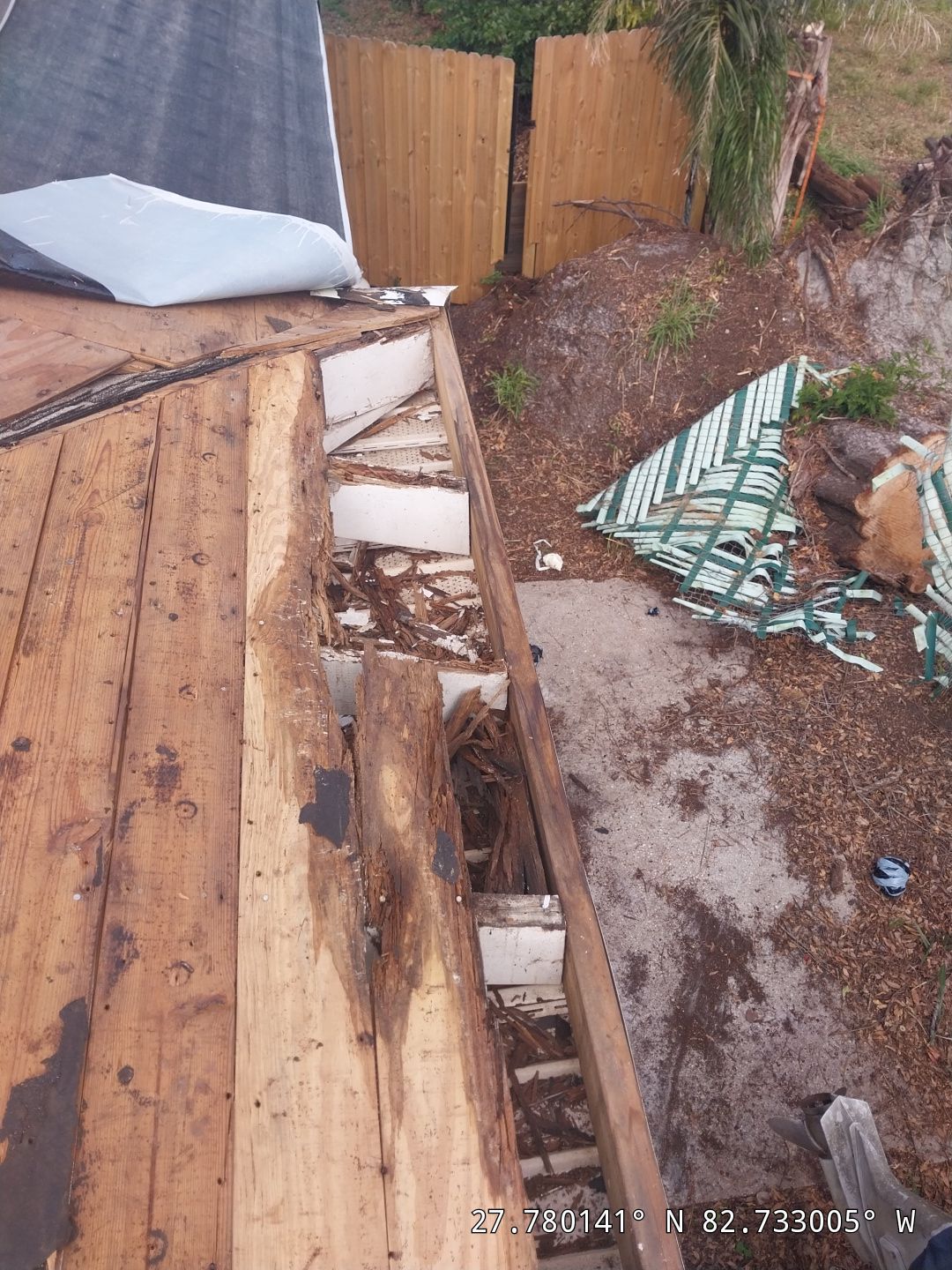 Project in St. Petersburg 33710 by Mitchell Roofing Company LLC 