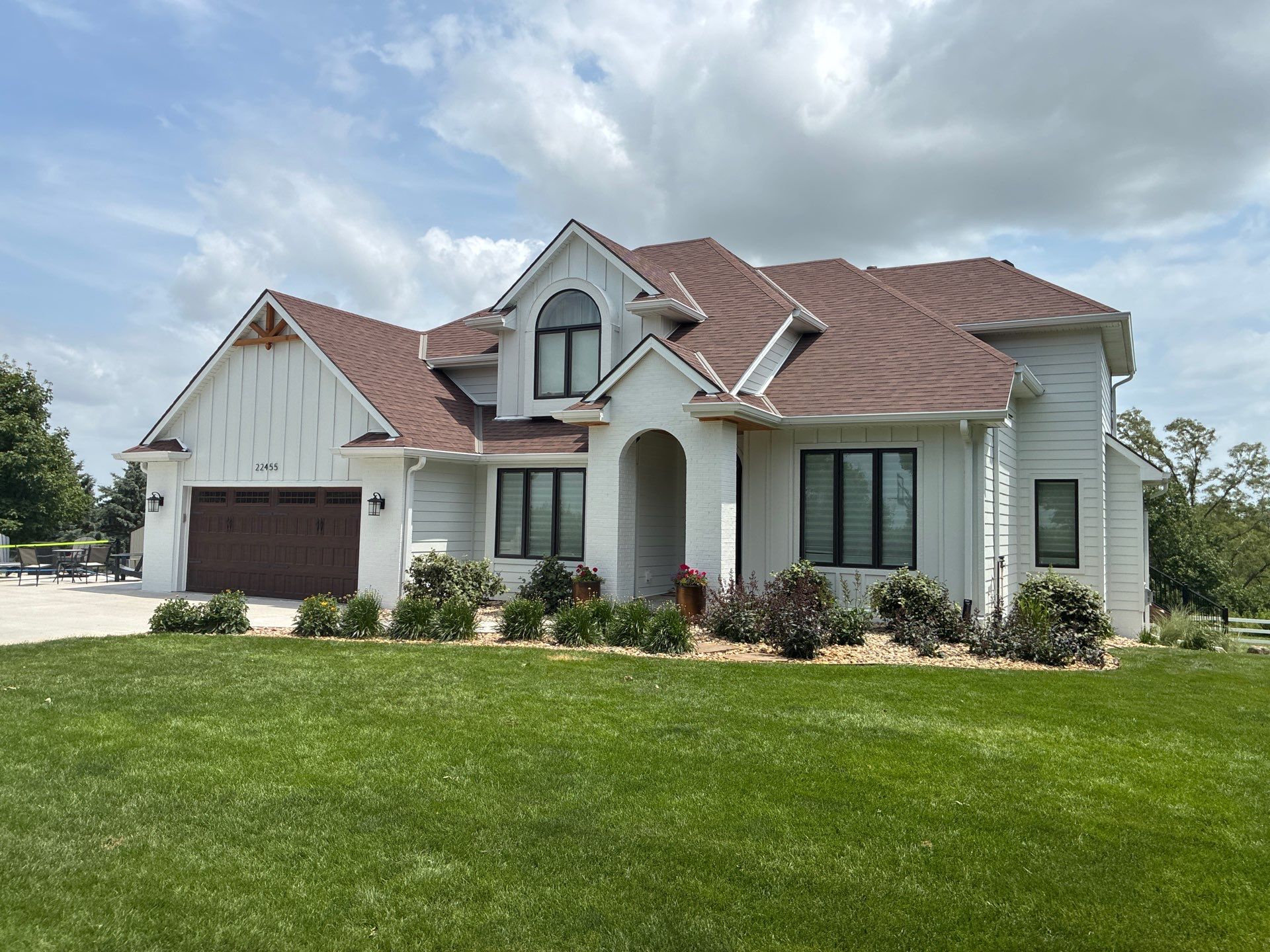 James Hardie Arctic White Siding Replacement in Gretna by Carps Complete Exteriors 