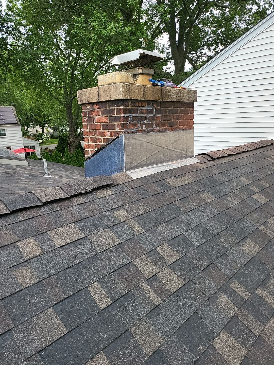 Residential Roofing Installation using Owens Corning TruDefinition Duration Designer - Black Sable by A Plus Exterior