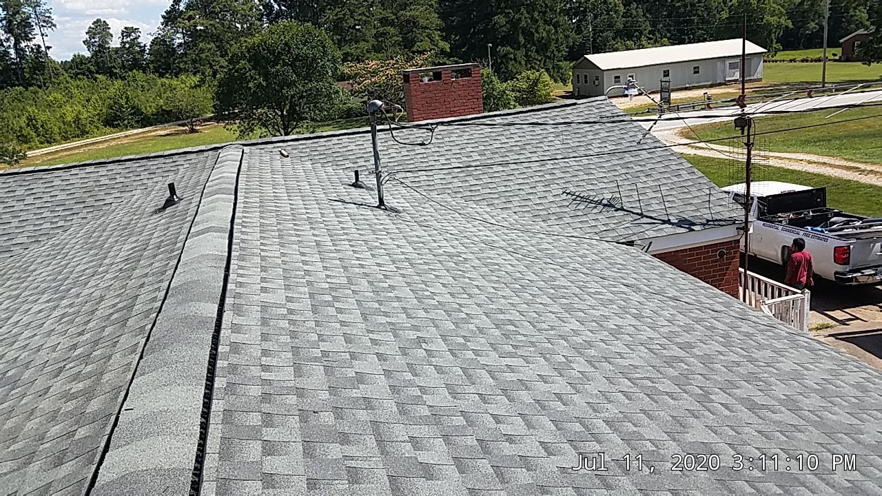 Re-roof by American Roofing NC