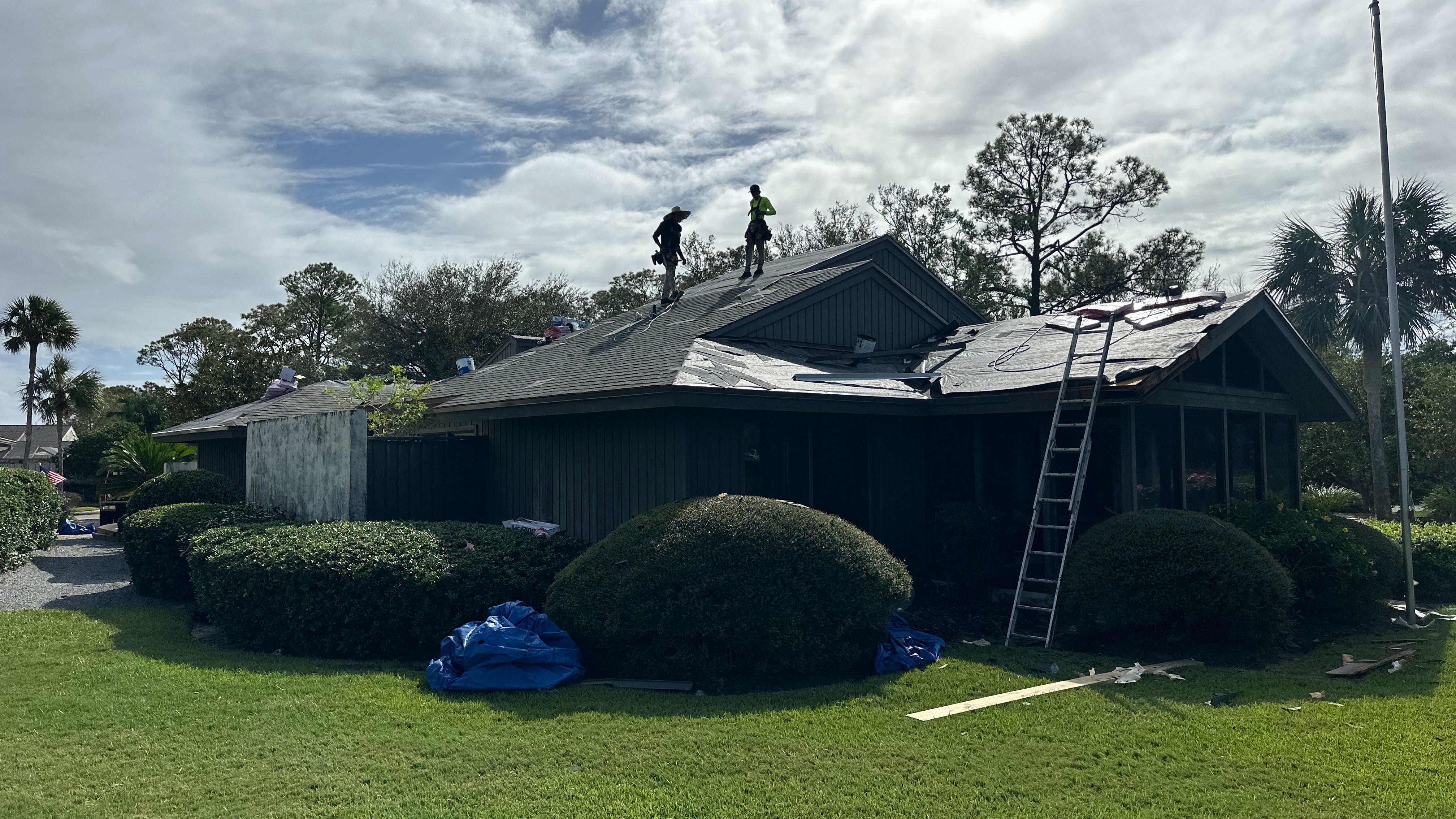 Residential Roofing Installation using Owens Corning TruDefinition Duration Shingles by Galaxy Builders, Inc.
